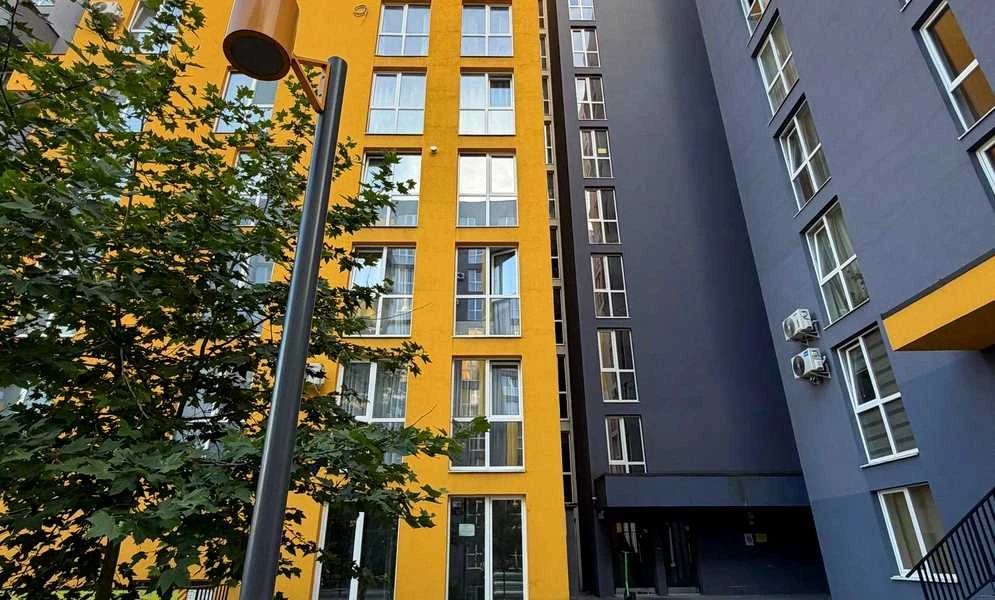 1-кімнатна квартира, Залізничний: вид на місто, кухня-студія, фото 3