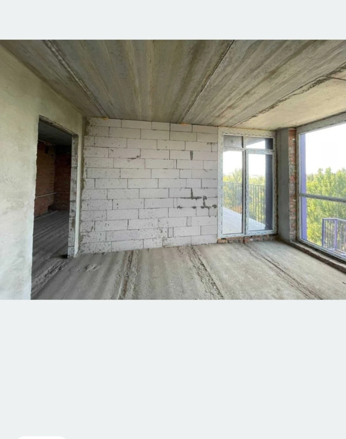 1-кімнатна квартира, Замостянський: здача в 2027, чорнова штукатурка - фото 4