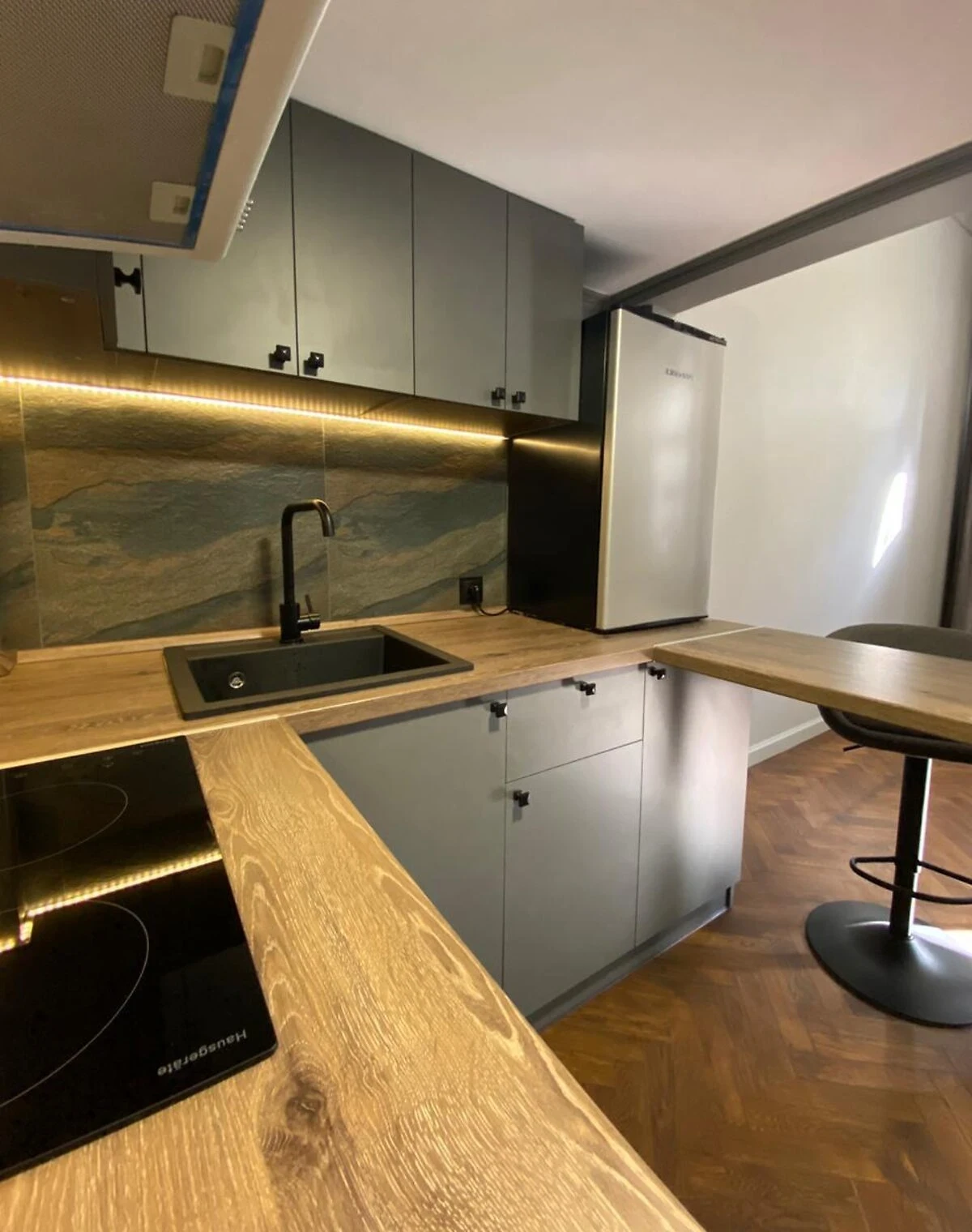1-кімнатна квартира, Приморський: кухня-студія, дизайнерський ремонт, фото 5
