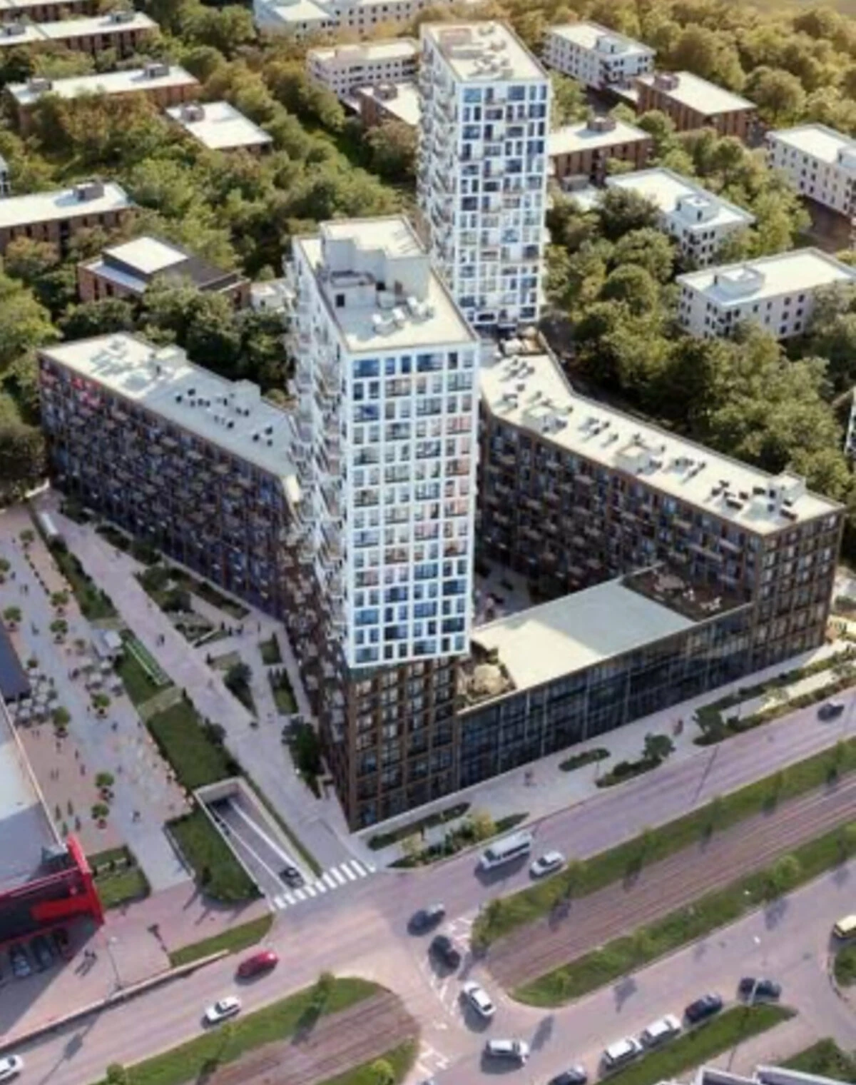 1-кімнатна квартира, Ленінський: новобудова, укриття в будинку, фото 4
