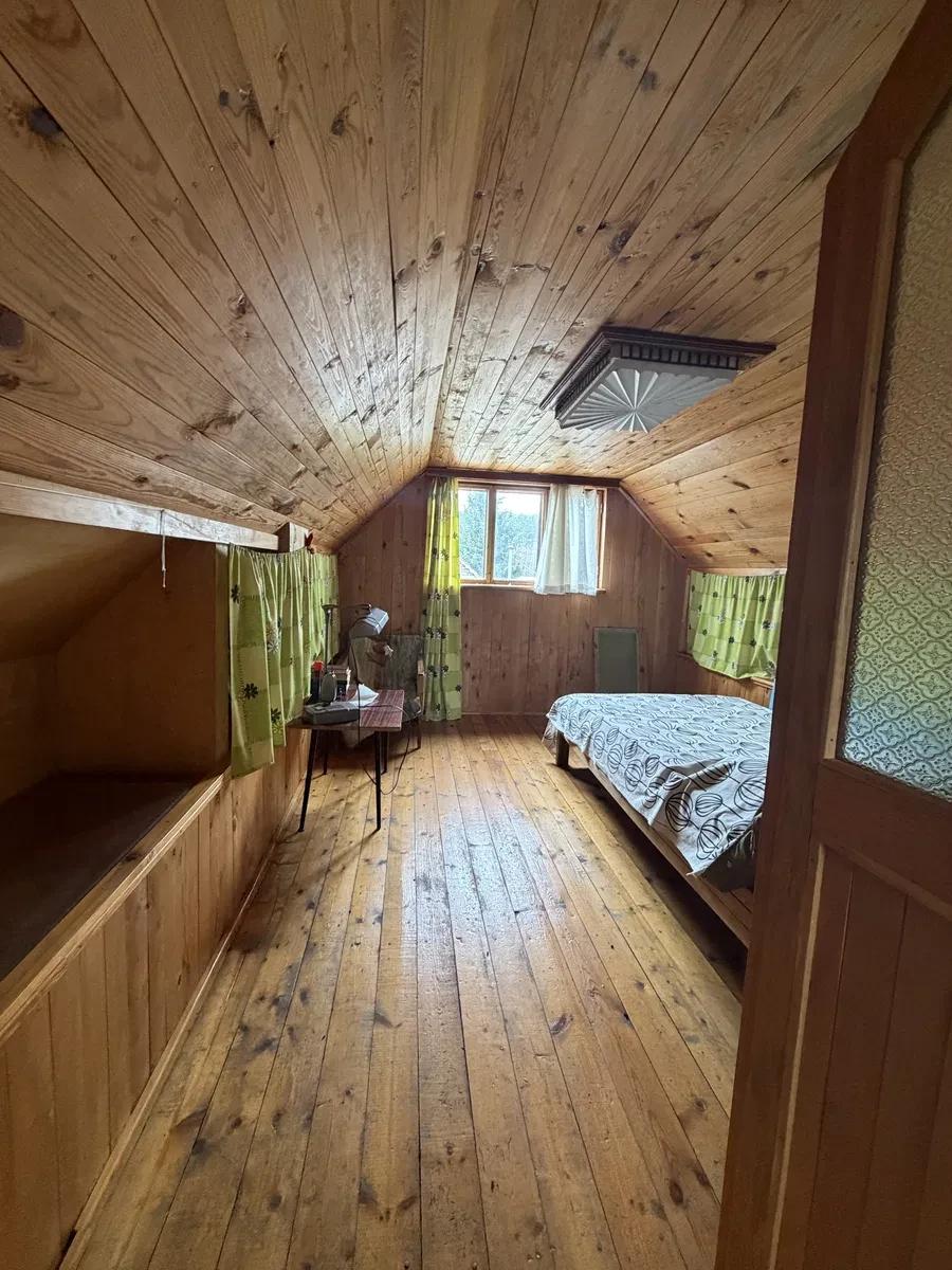 Дача, Ясногородка: крайня ділянка біля лісу й озера, піч і камін, фото 4