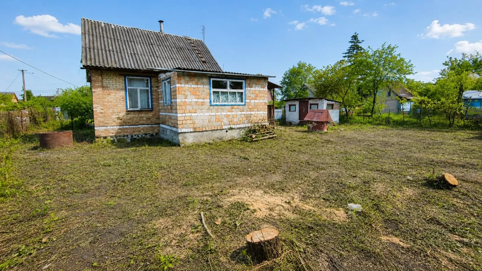 Дача, Торфяное: 5 соток, кирпичный дом, колодец, фото 2