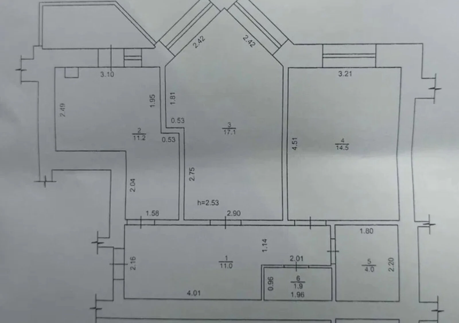 2-кімнатна квартира, Київський: новий фонд, індивідуальне газове опалення - фото 1