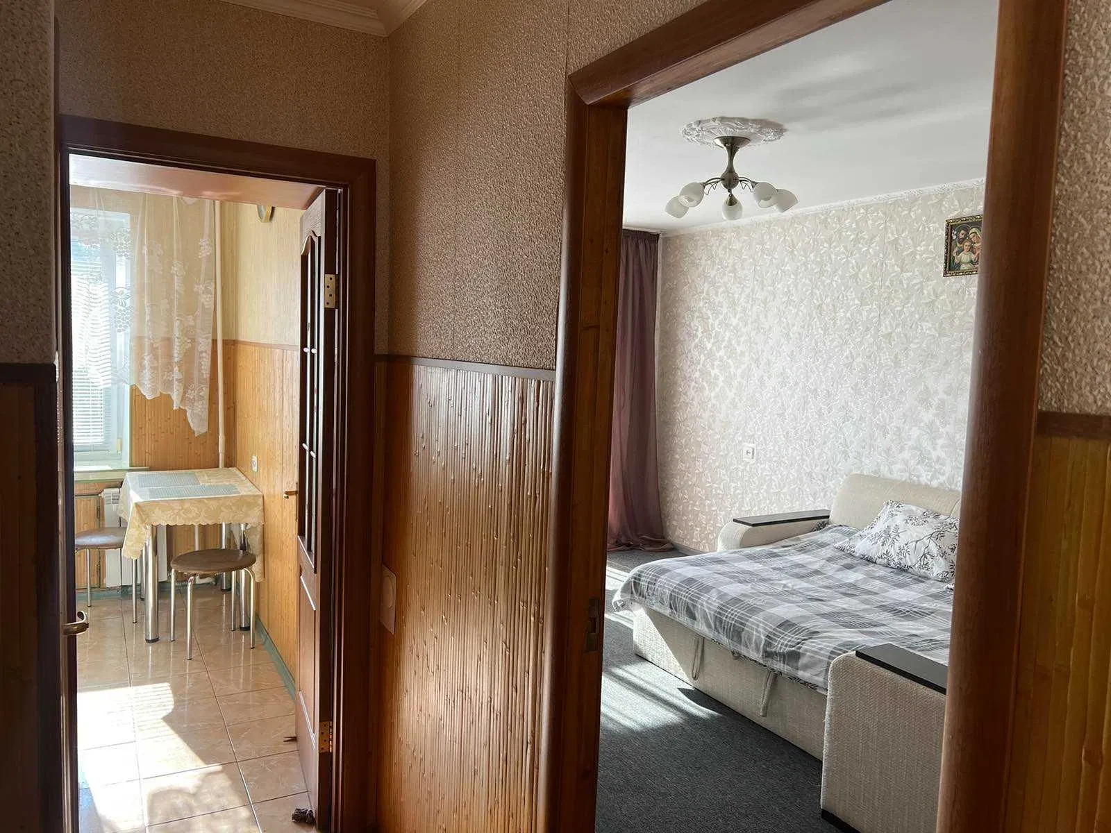 1-комнатная квартира, Железнодорожный: можно студентам, отопление - фото 1