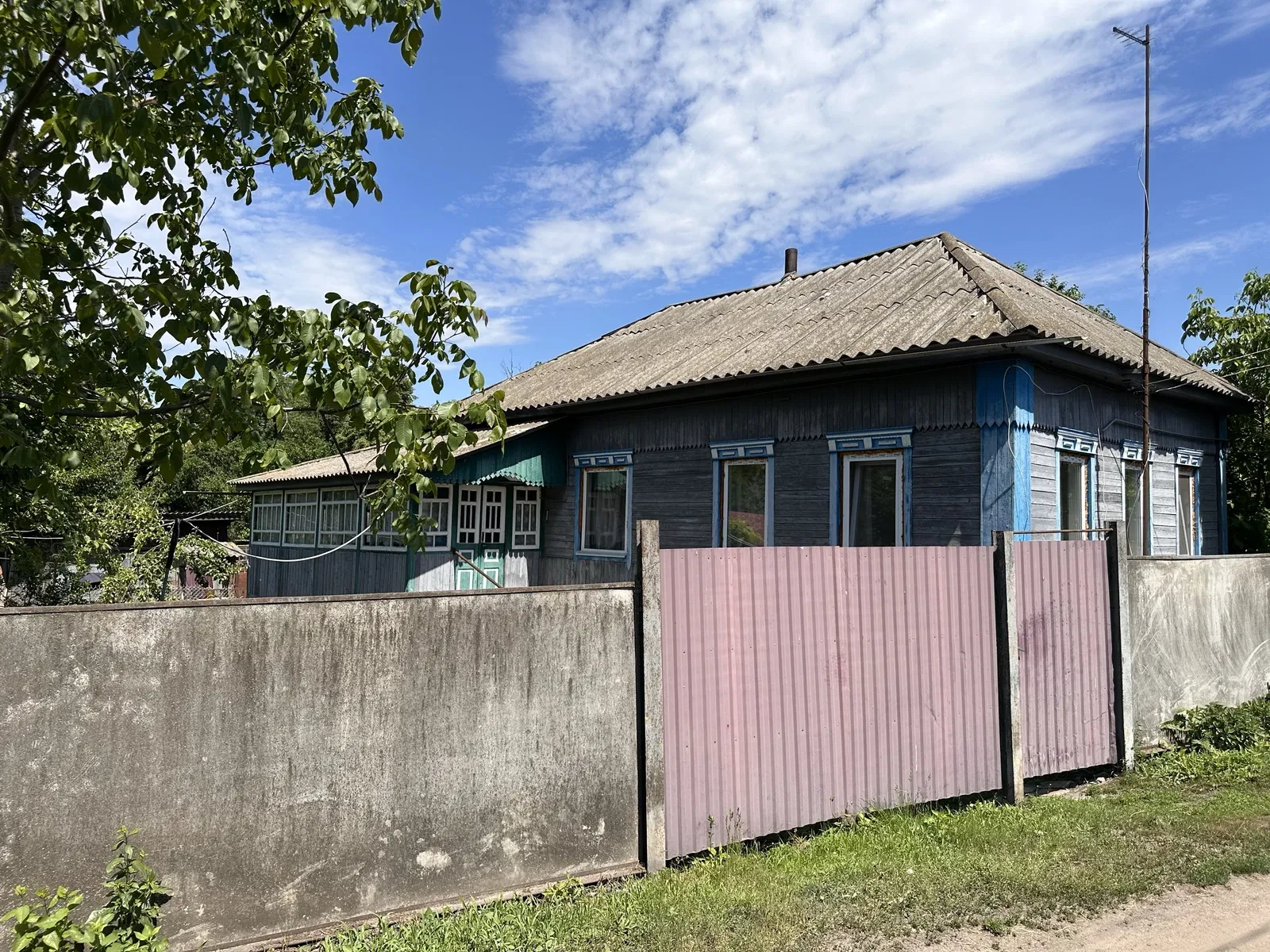 Дом, Поповка: газовое и печное отопление, сад и огород, фото 2