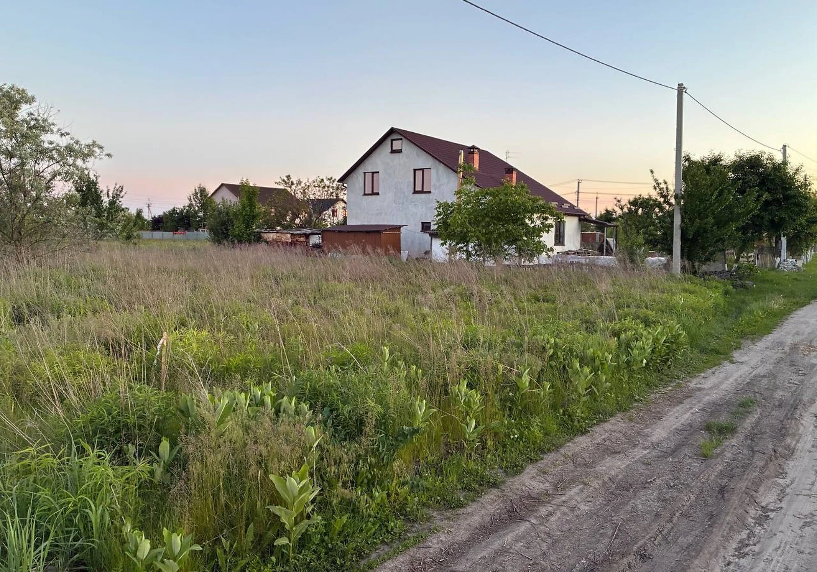 Ділянка 5 соток, Бориспіль: під житлову забудову, під гараж