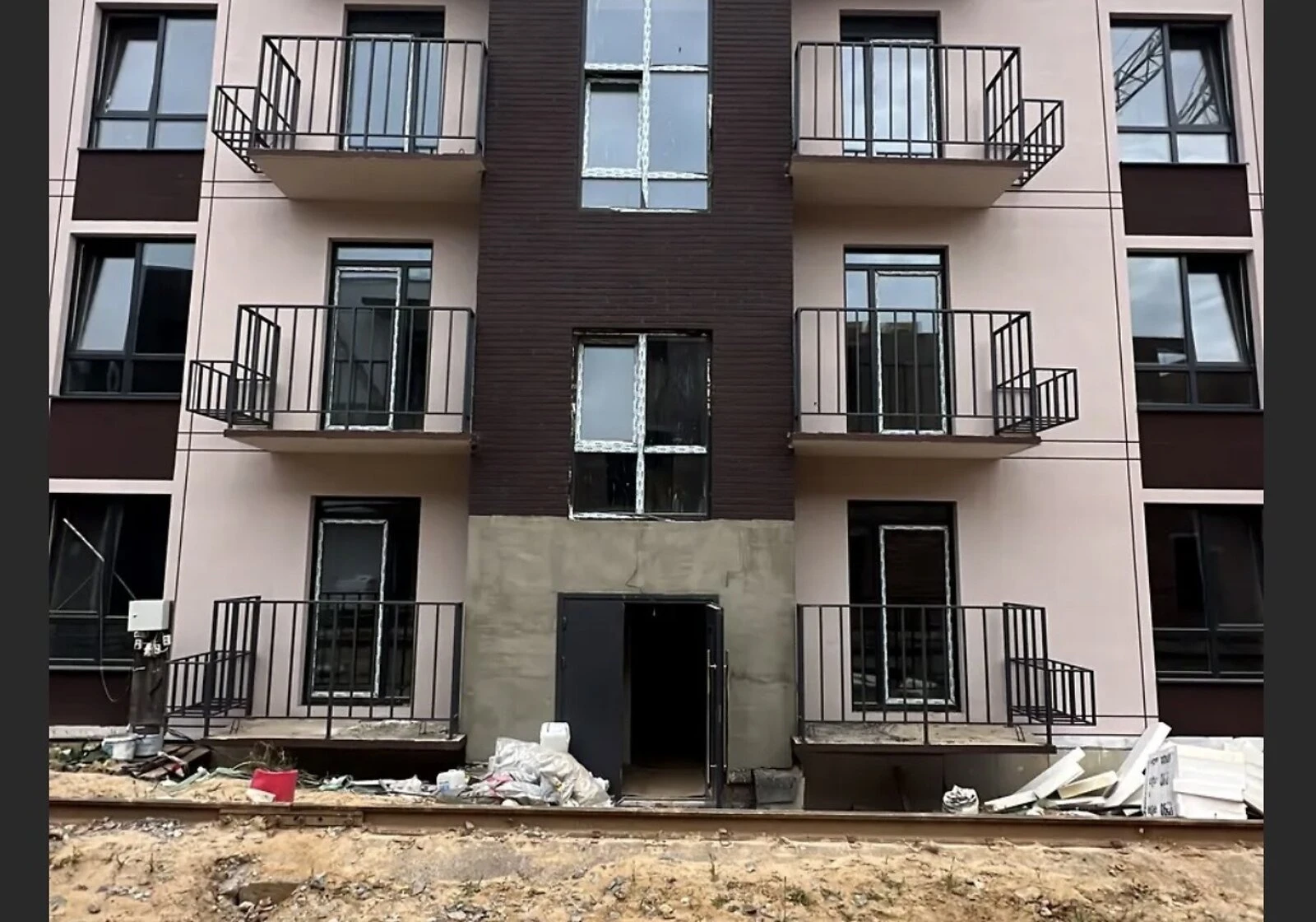 1-комнатная квартира, Березина: новостройка, газ есть без света - фото 1