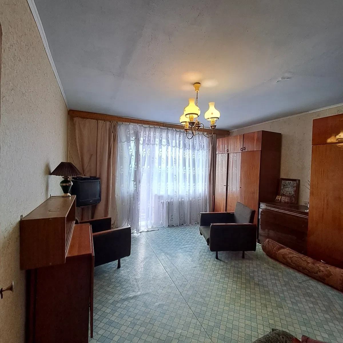 1-кімнатна квартира, Пересипський: кімната з альковом, біла цегла - фото 2