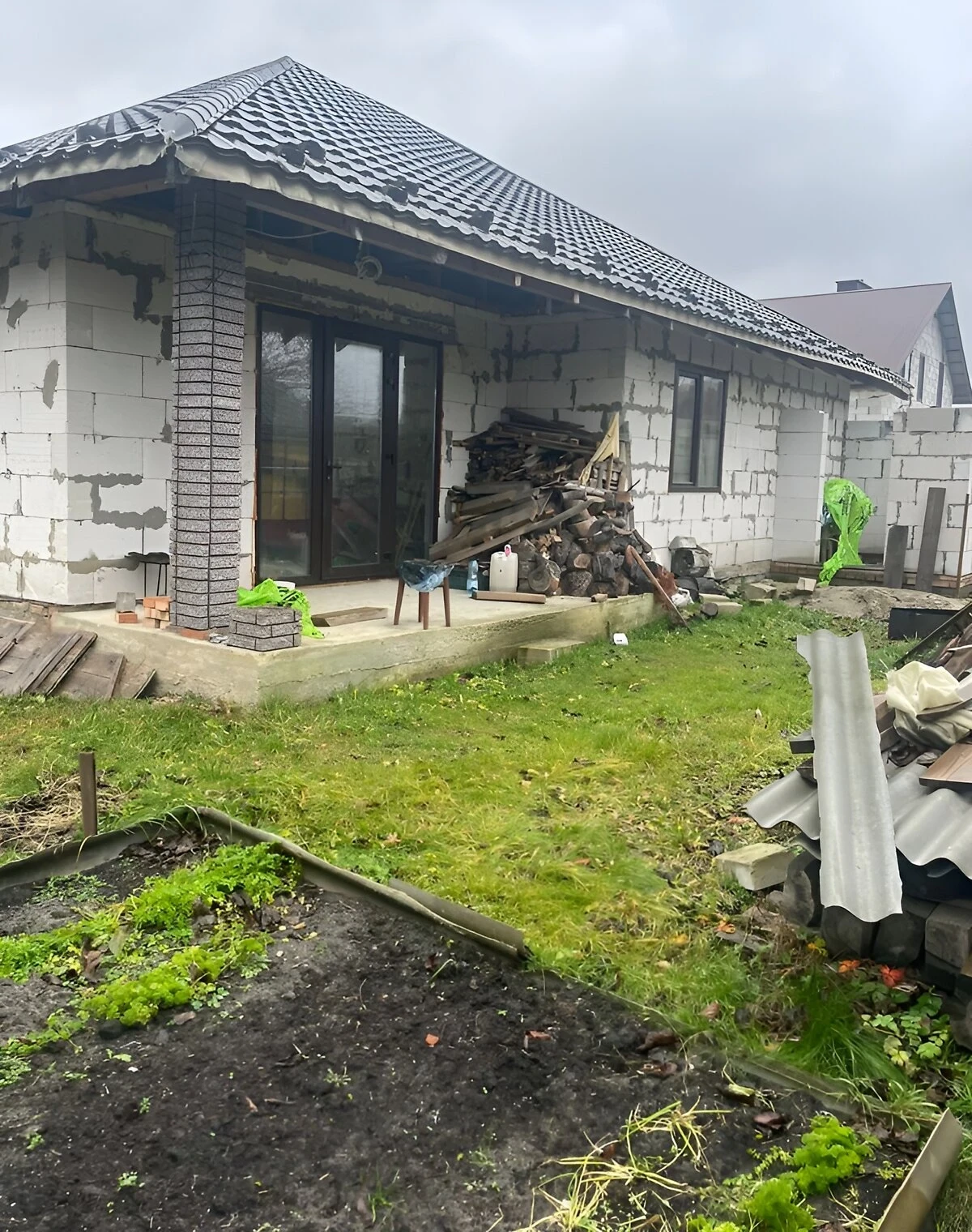 Будинок, Ковель: свердловина, газобетонні стіни, будівельна обробка - фото 2
