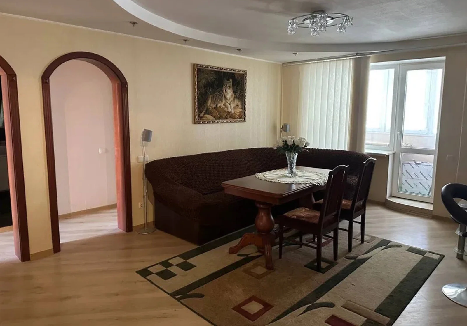 3-кімнатна квартира, Харківських Дивізій: кухня-студія, дизайнерський ремонт - фото 1