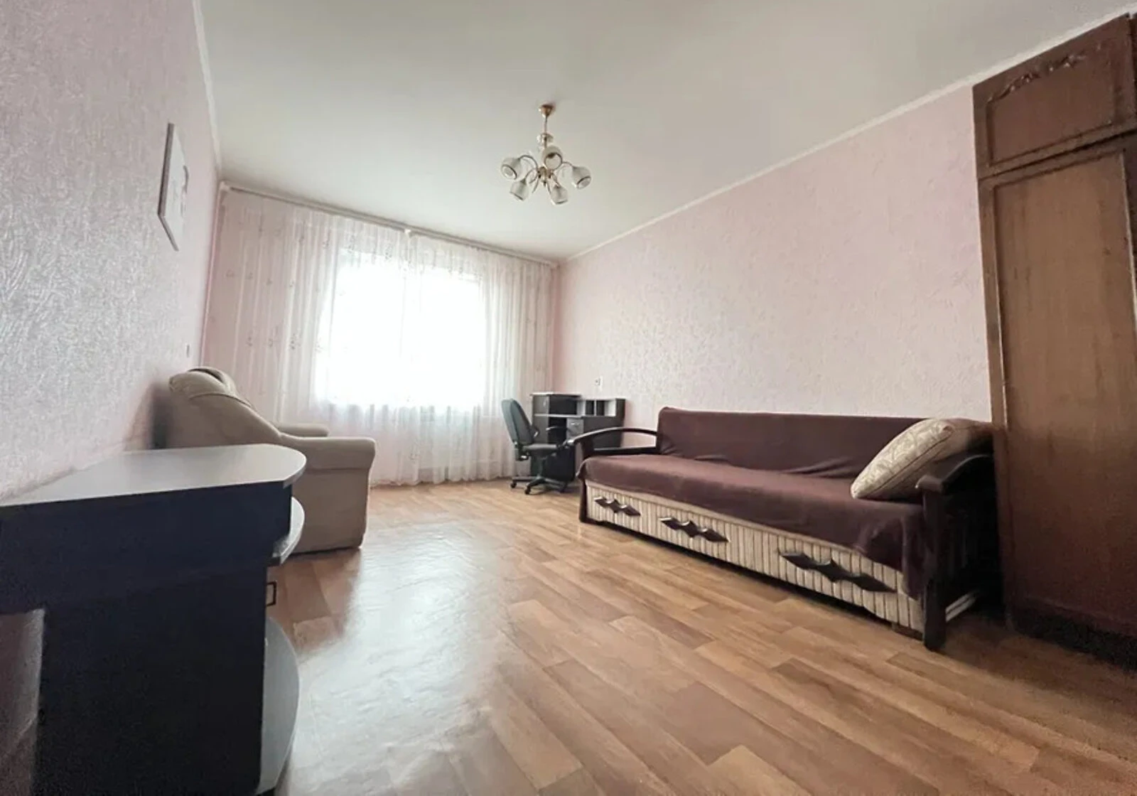 1-кімнатна квартира, Київ: косметичний ремонт, внутрішній двір - фото 1