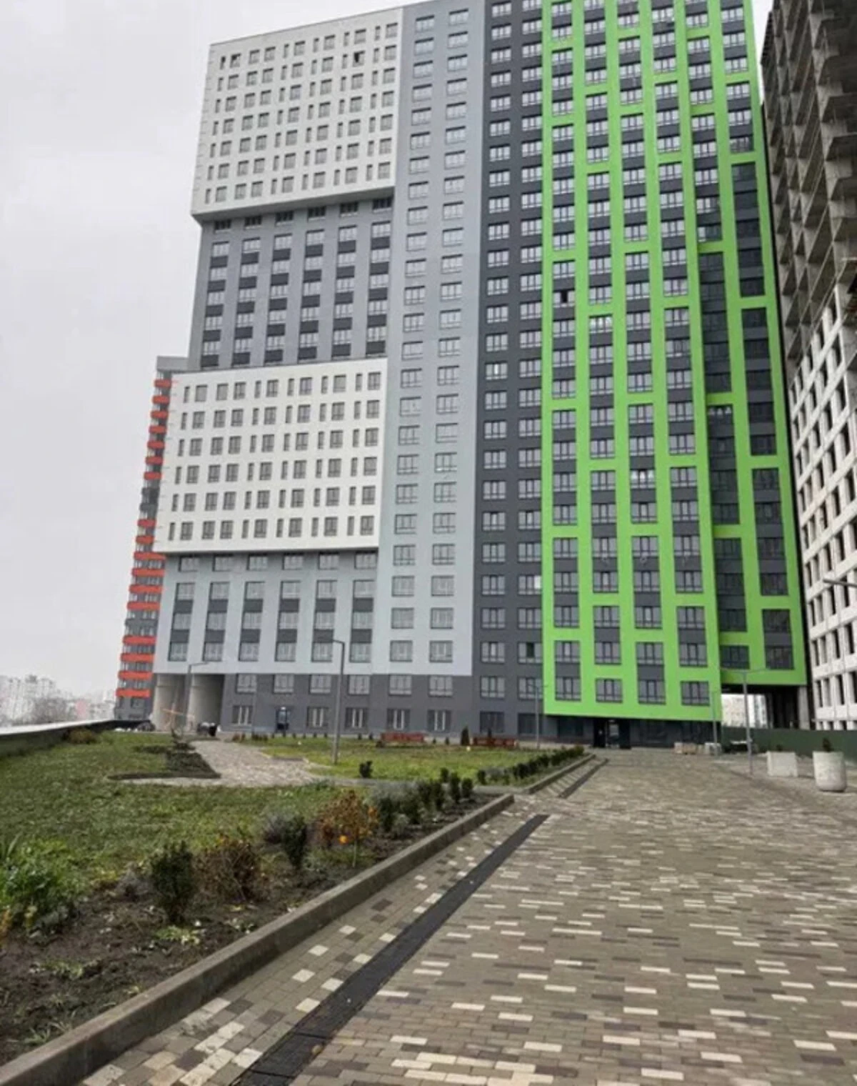 1-кімнатна квартира, Харківський Масив: новобудова, кухня 17.31 м² - фото 2