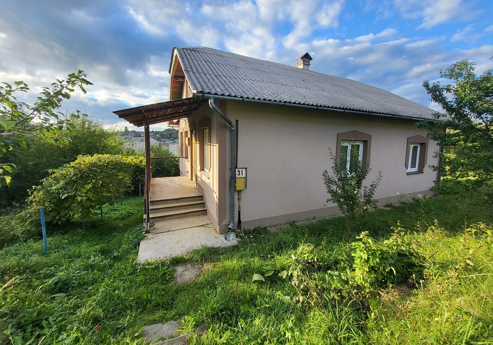 Дом, Турка: веранда, колодец, гараж в пристройке - фото 1