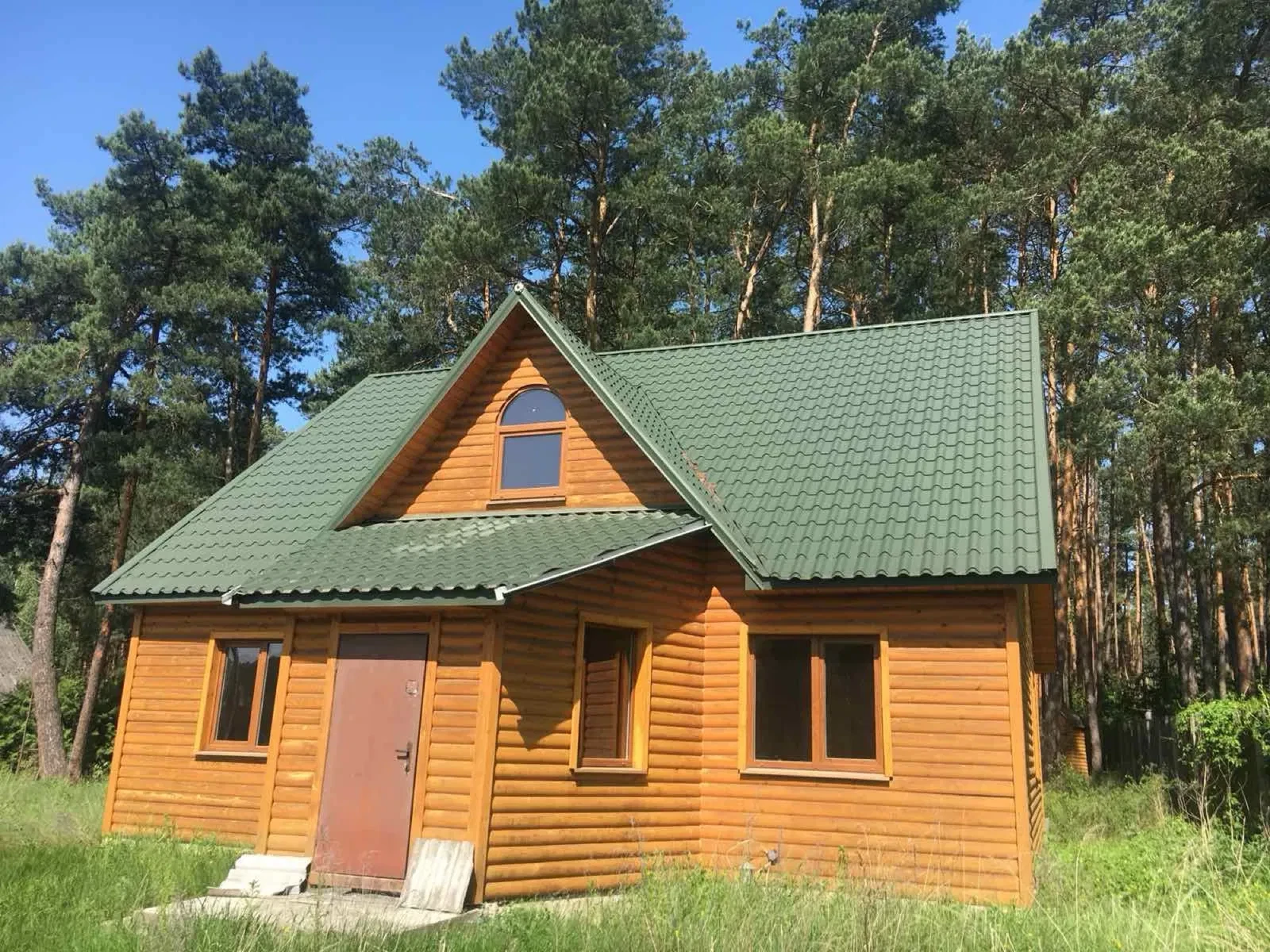 Дом, Городилец: отдельная баня 30 м², 40 сосен - фото 3