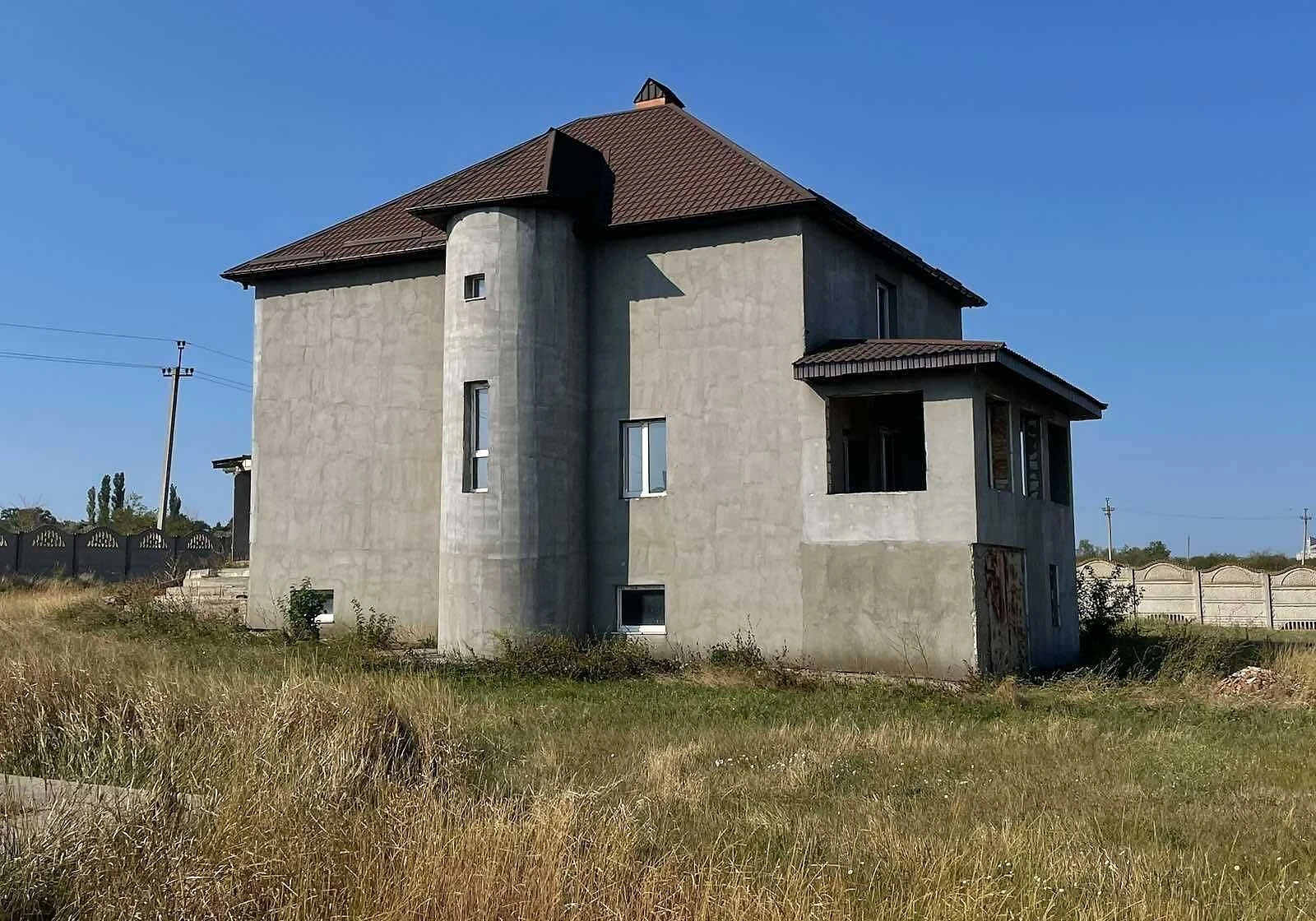 Дом, Черноморка: гараж, кирпичные стены, 3 этажа, фото 4