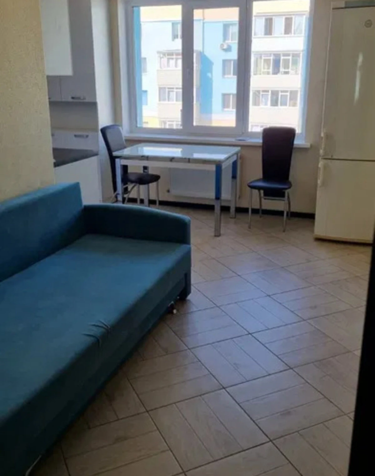 1-кімнатна квартира, Зарічний: євроремонт, кухня 16.8 м² - фото 3