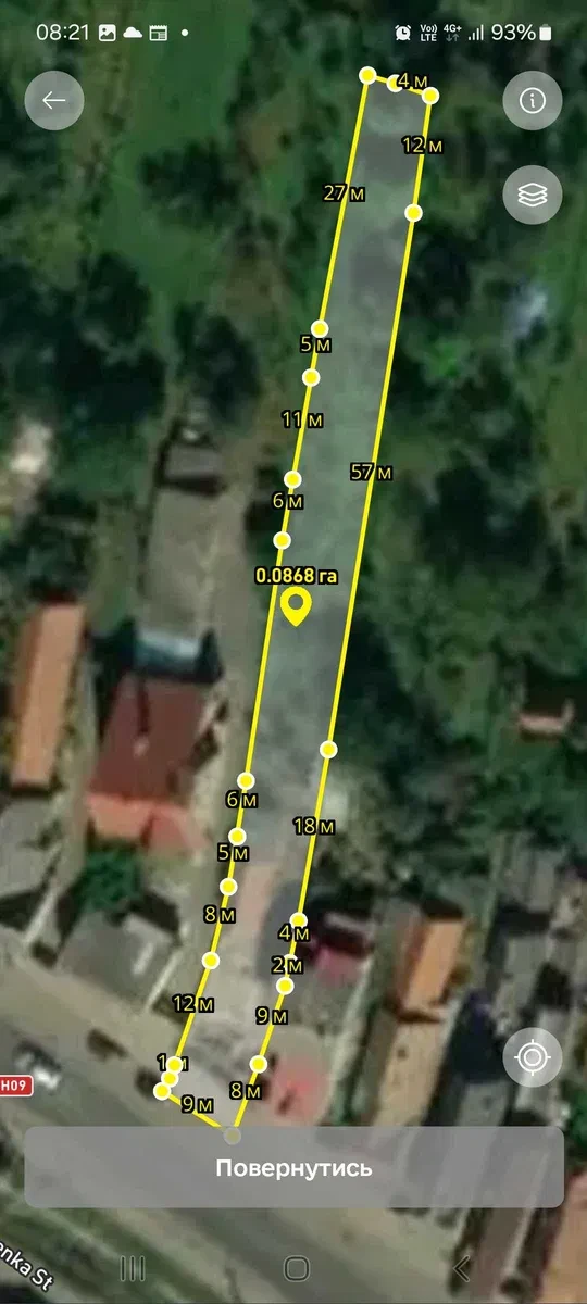 Ділянка 0.09 соток, Тячів: комерційне призначення, дорога Н09 - фото 1
