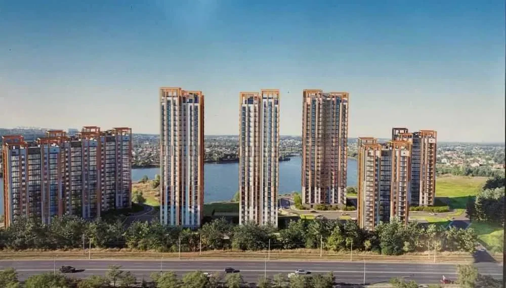 2-кімнатна квартира у ЖК Оазис: видова, другий будинок - фото 1