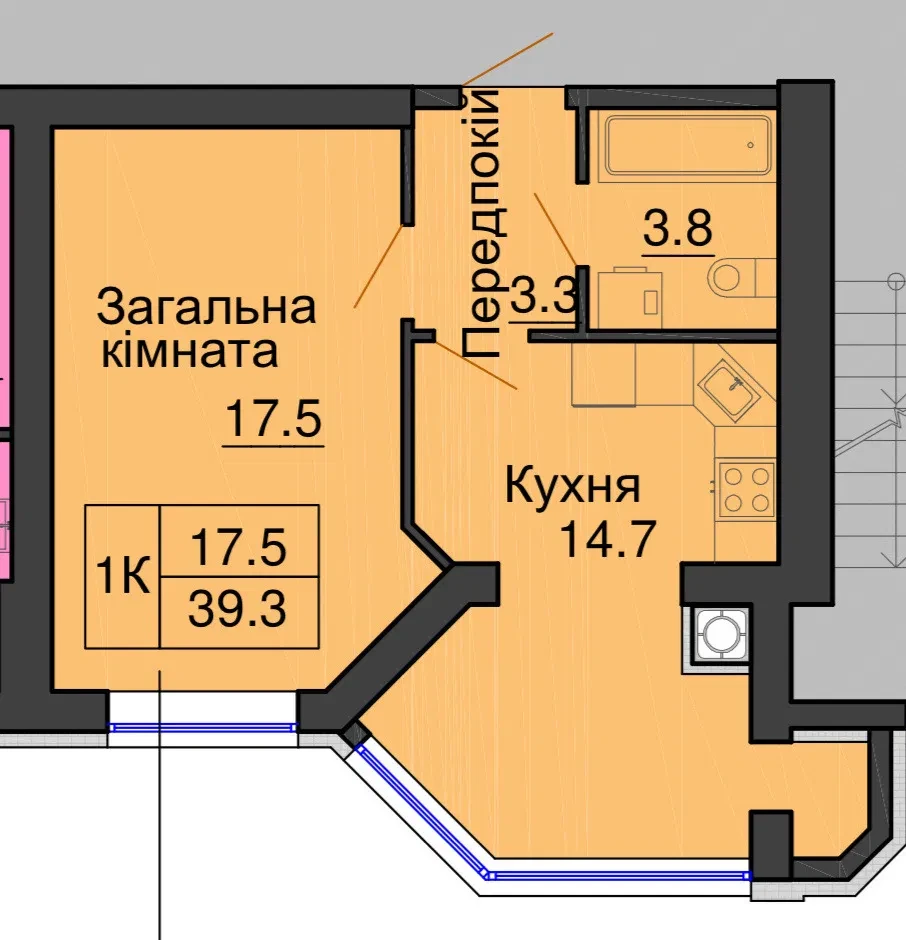 1-комнатная квартира в ЖК София Клубный: авторский ремонт, єОселя, фото 3