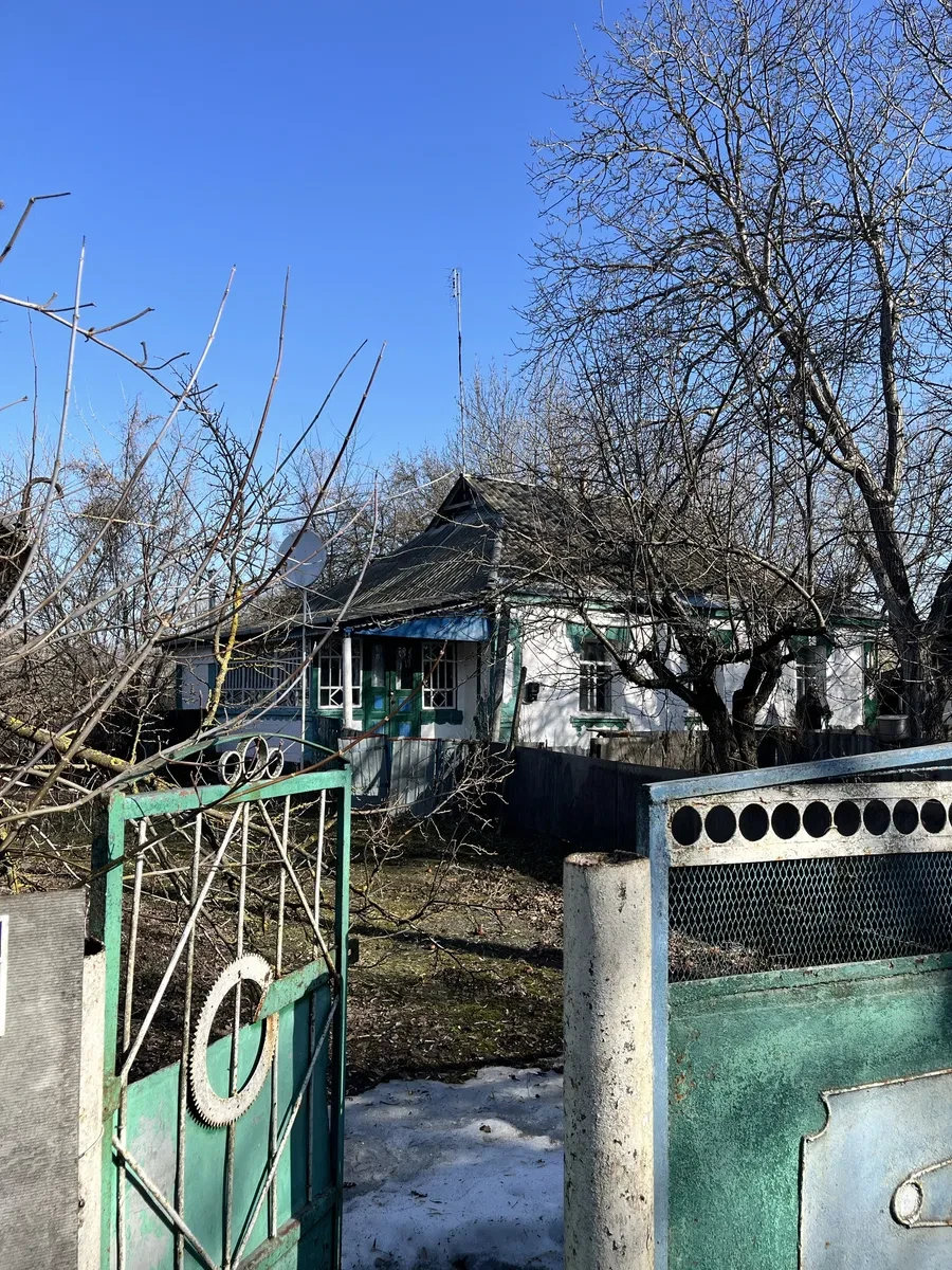 Будинок, Рубаний Міст: город виходить на ставок, літня кухня
