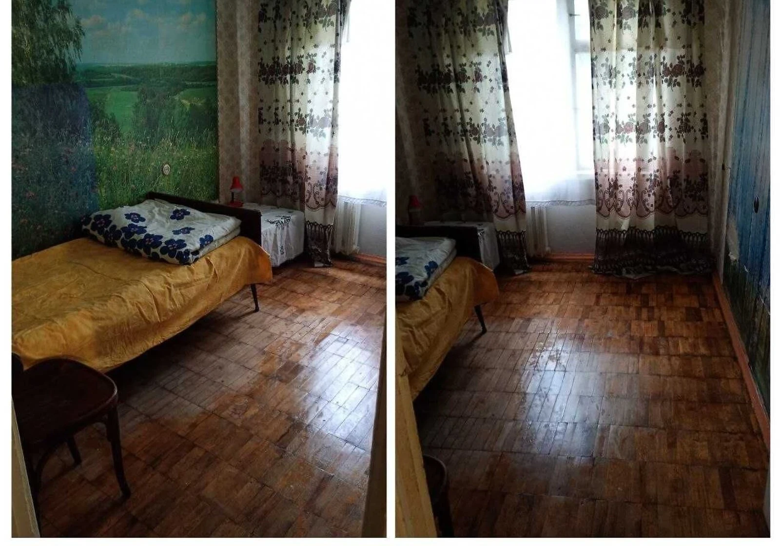4-комнатная квартира, Запорожье: паркет, внутренний двор - фото 3