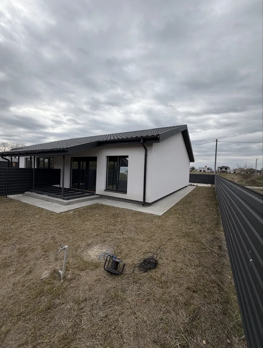 Дуплекс, Білогородка: крита тераса, 3 сотки, газоблок, фото 3