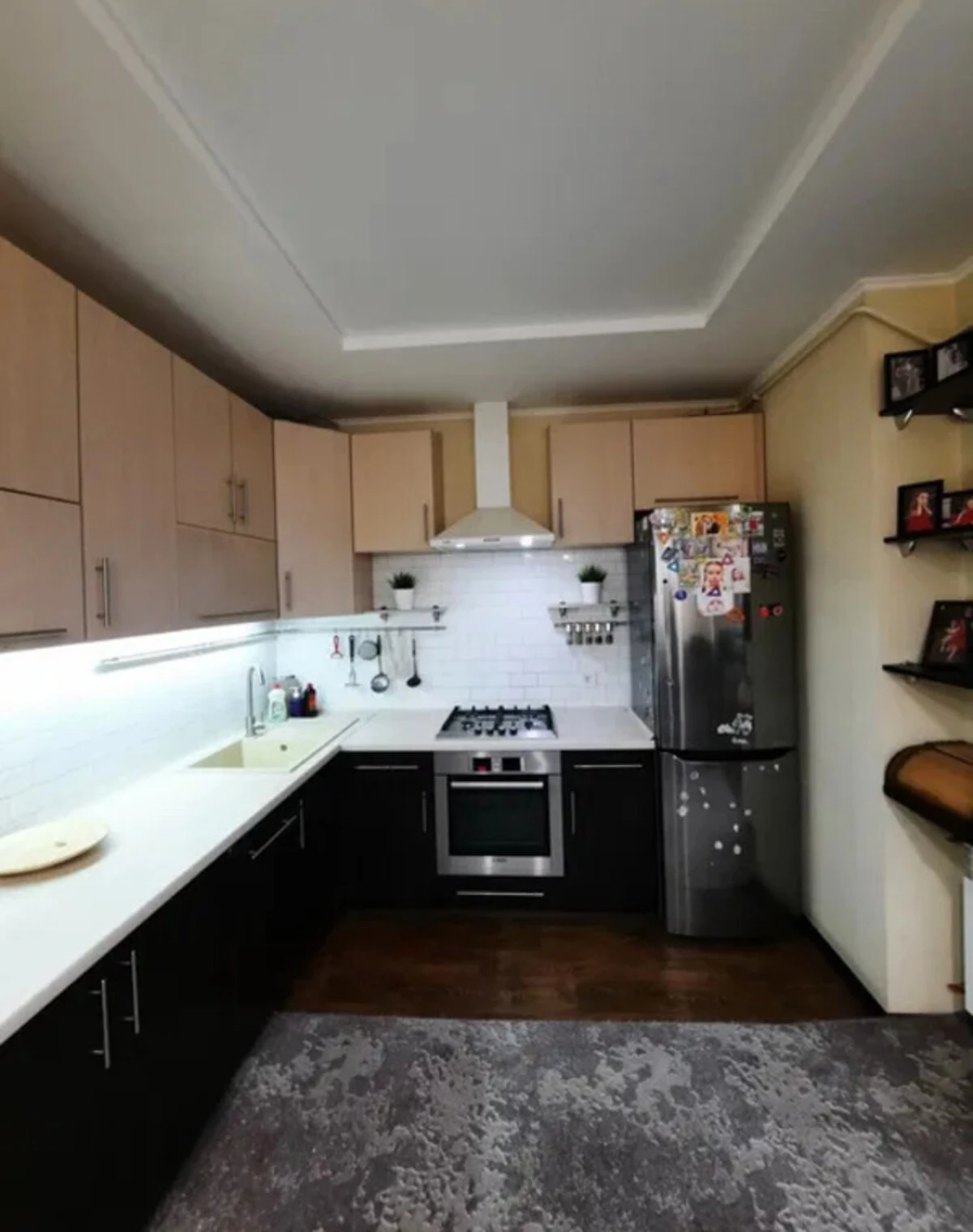 1-кімнатна квартира, Дача №55: дизайнерський ремонт, кухня 12 м², фото 5