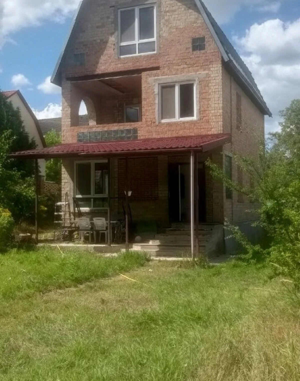 Будинок, Іванковичі: веранда, панорамні вікна, свердловина - фото 1