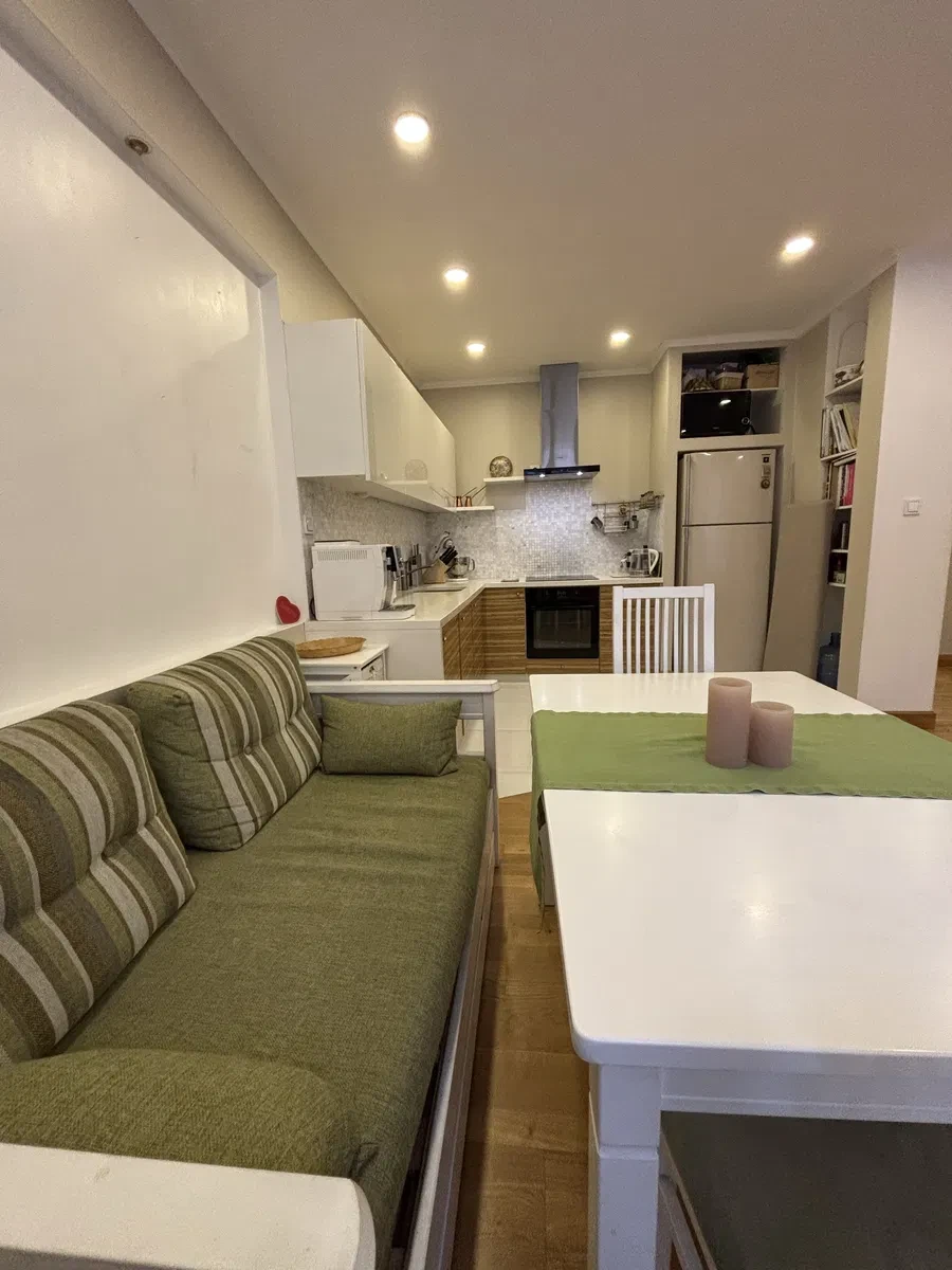 3-комнатная квартира в ЖК Комфорт Таун: кухня-студия 30 м², авторский проект, фото 4