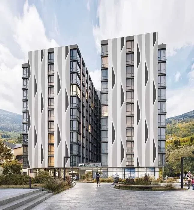 Студия в ЖК Smart Hill: вид на горы, 30 минут от Буковеля - фото 1