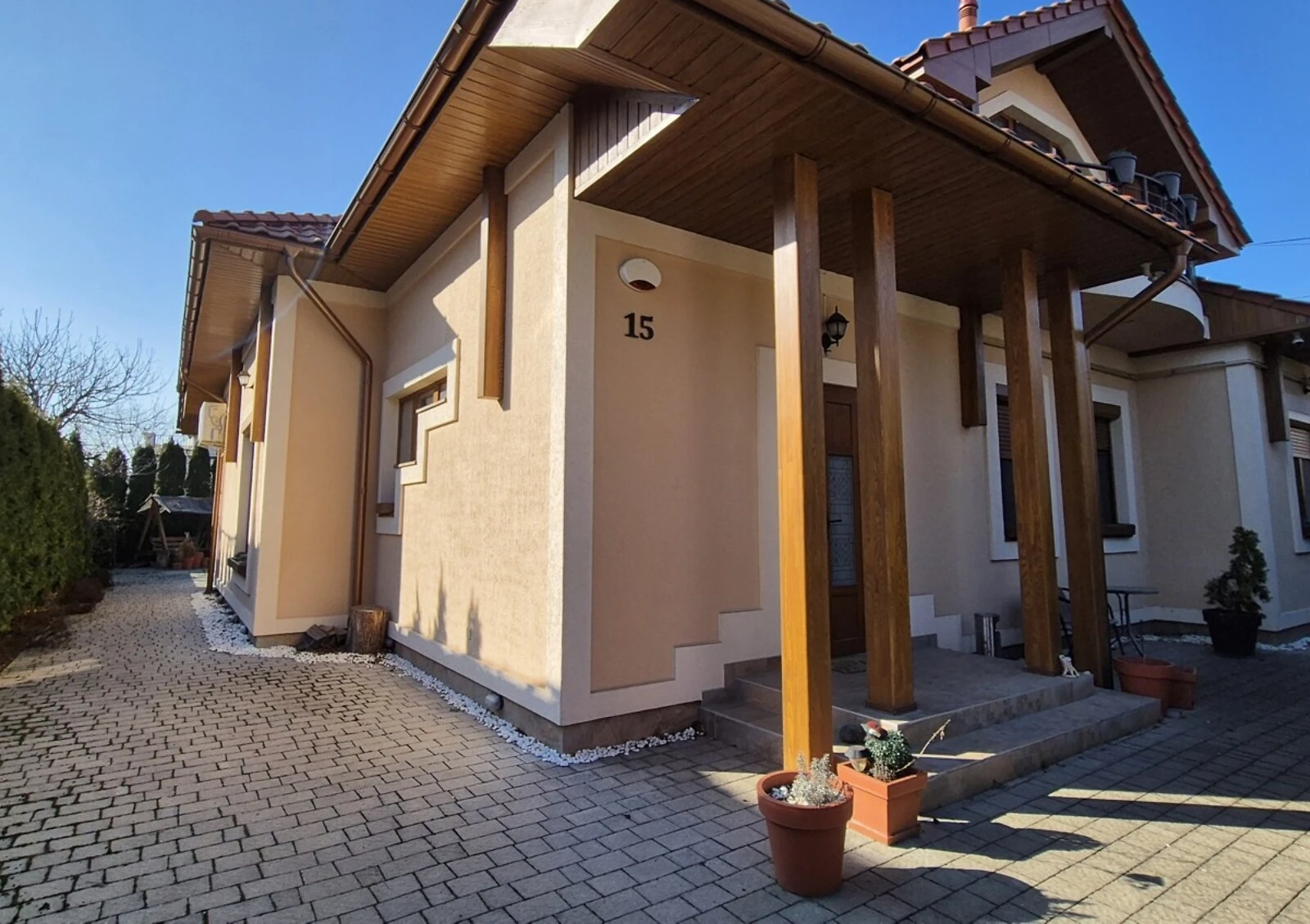 Будинок, Великий Галагов: дизайнерське оформлення, 6 соток, тераса - фото 4