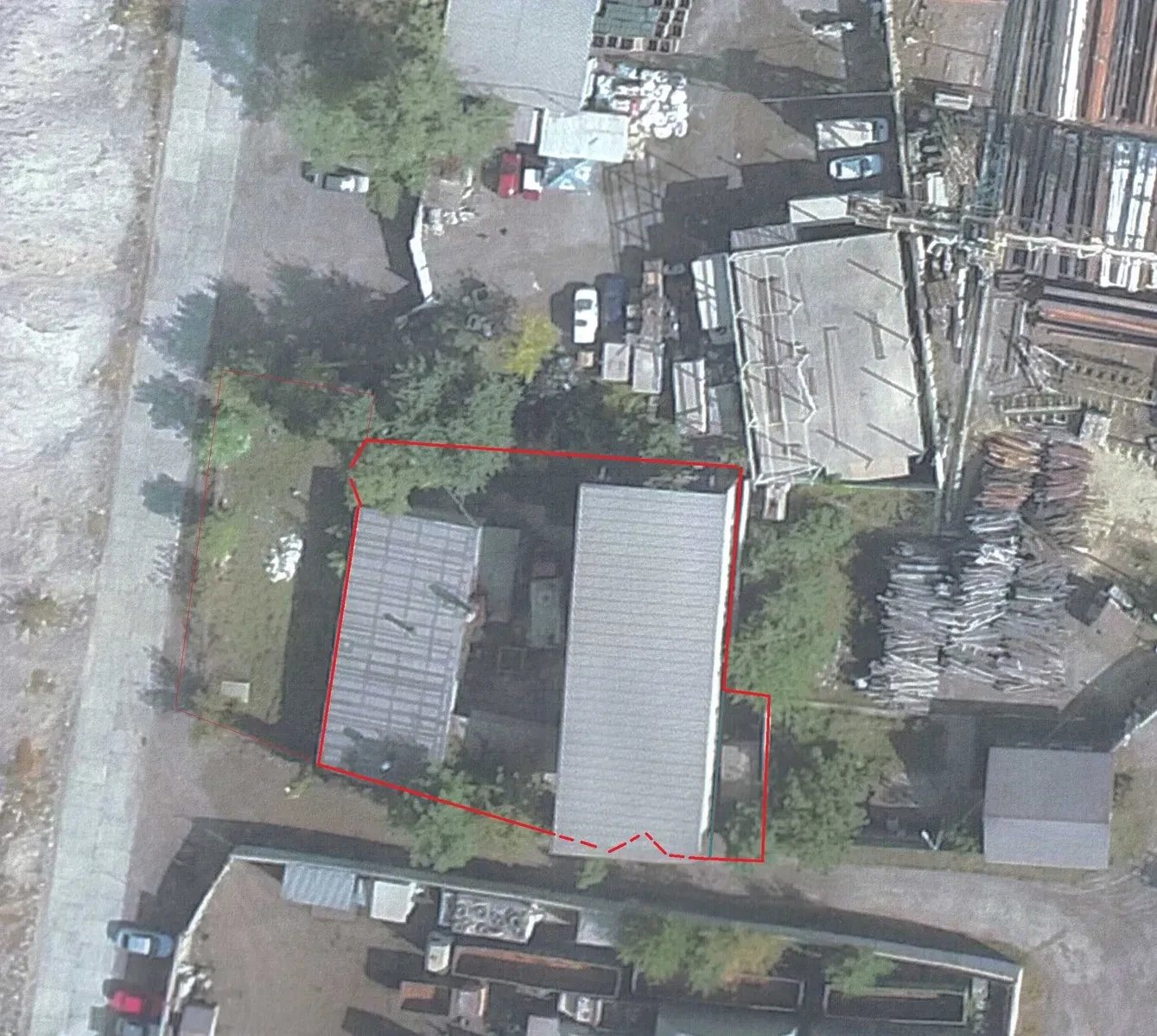Производственная база, Самарский: навес 360 м², кран-балка 5 т, фото 1
