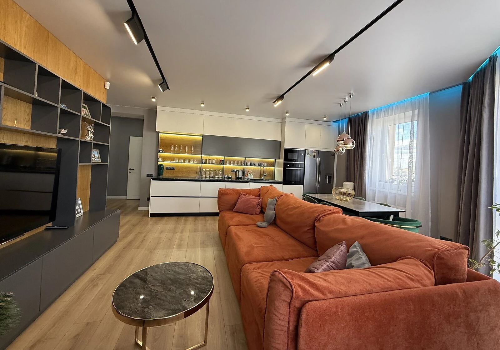 3-комнатная квартира, Слободской: кухня-студия, фото 5