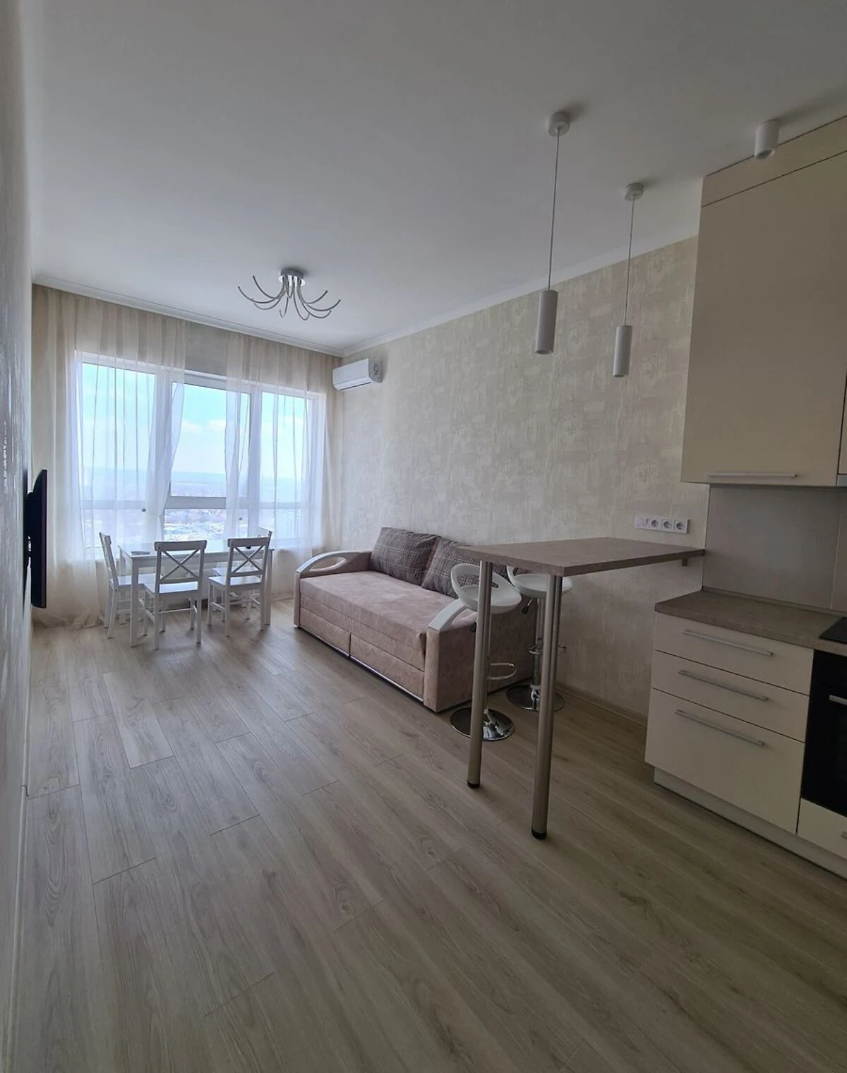 1-комнатная квартира, Дарницкий: кухня-студия, тепло и вода без света, фото 4