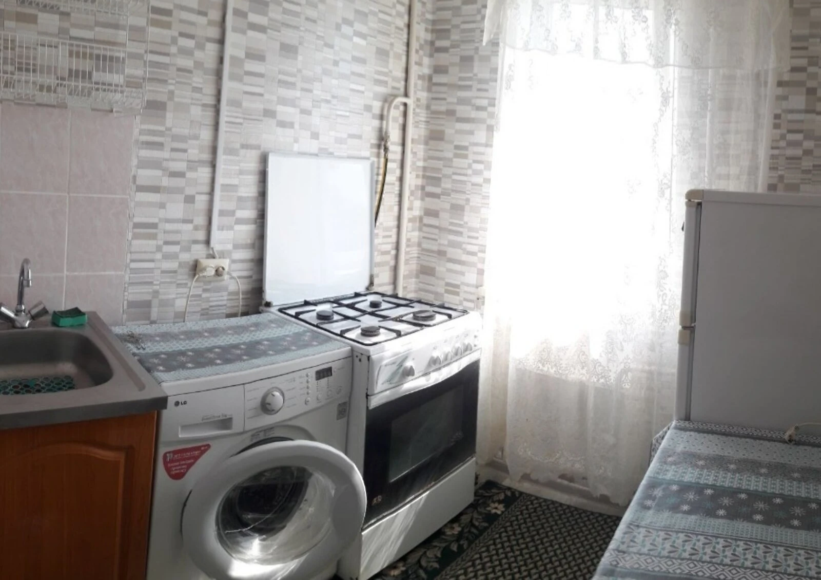 1-кімнатна квартира, Курсаки: без маленьких дітей, внутрішній двір - фото 2