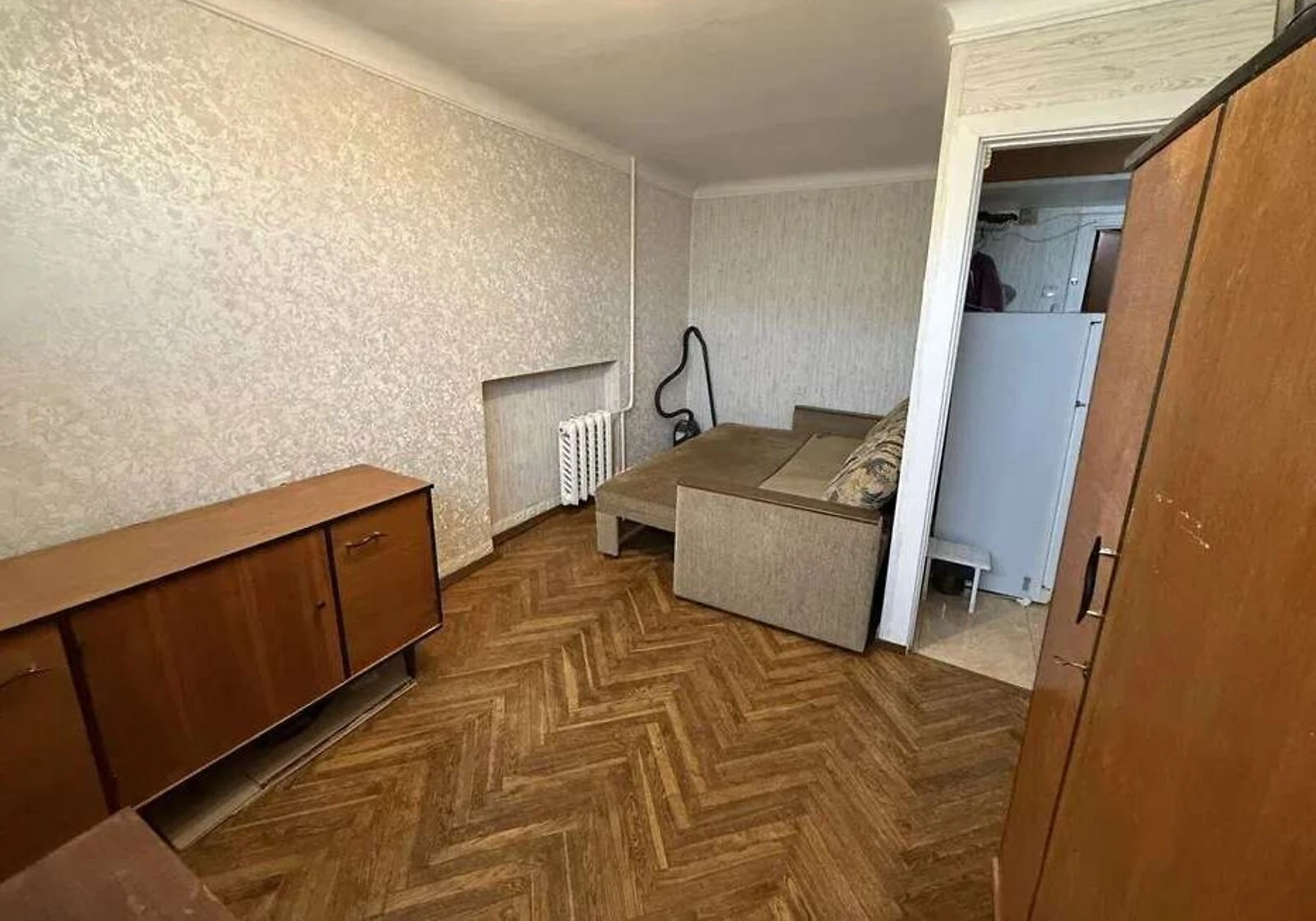 1-кімнатна квартира, Відрадний: газ без світла, внутрішній двір - фото 1