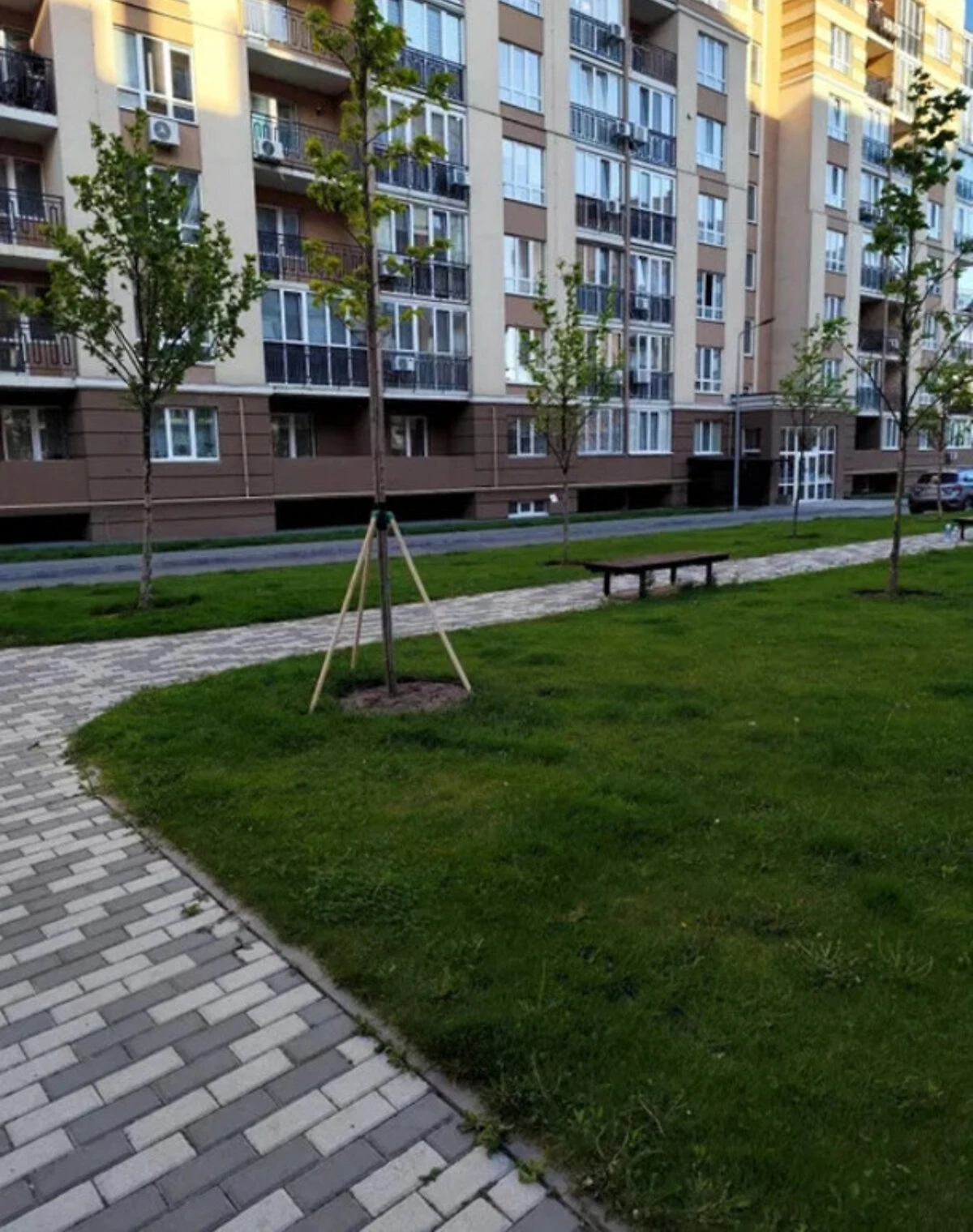 1-кімнатна квартира, Феофанія: закритий двір, балкон - фото 2