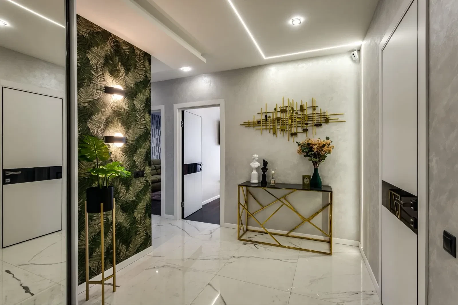 2-комнатная квартира в ЖК Parus Park: дизайнерский ремонт, кухня-студия, фото 5