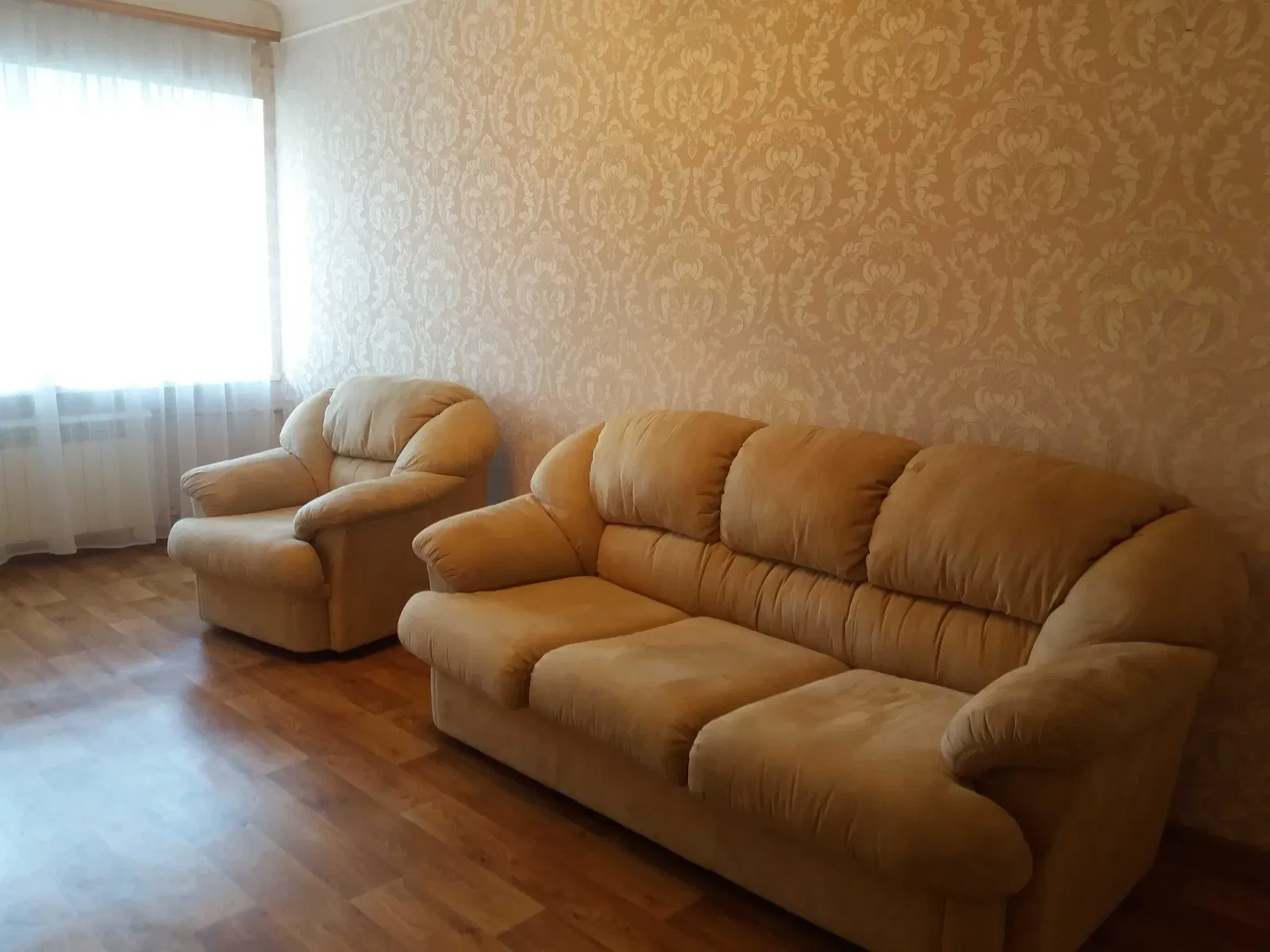 2-комнатная квартира, Основянский: вид на реку, метро в 5 минутах - фото 1