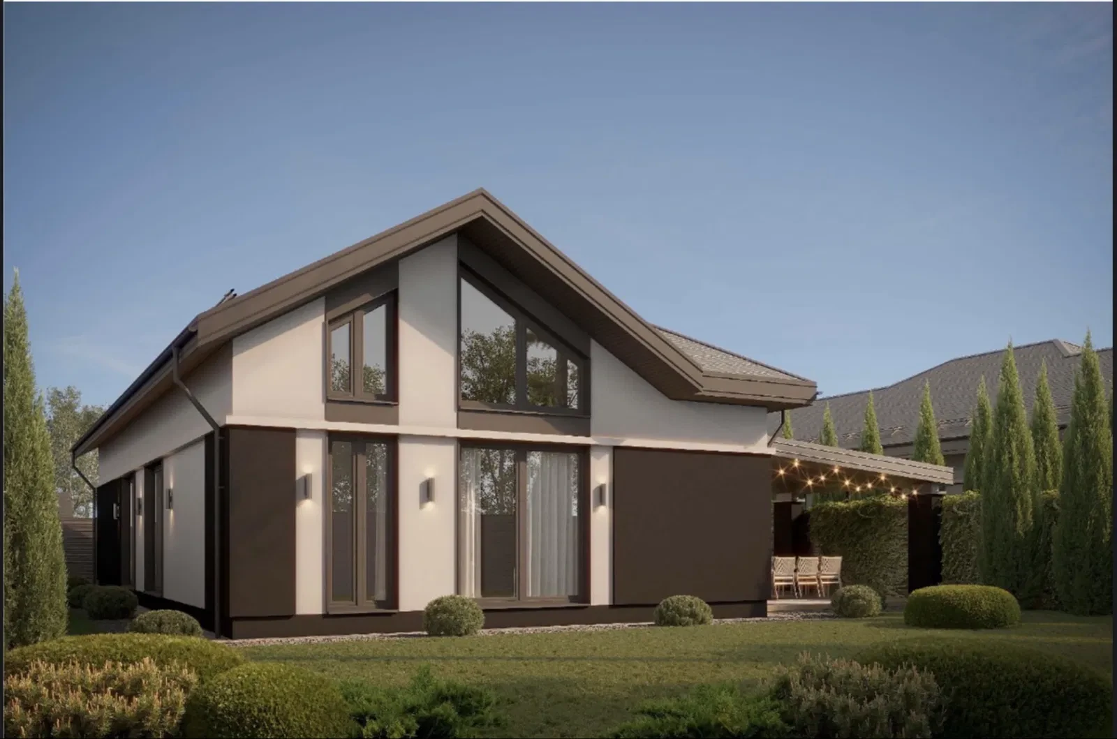 Будинок, Зазим'я: друге світло, сейф-кімната, тераса 25 м² - фото 1