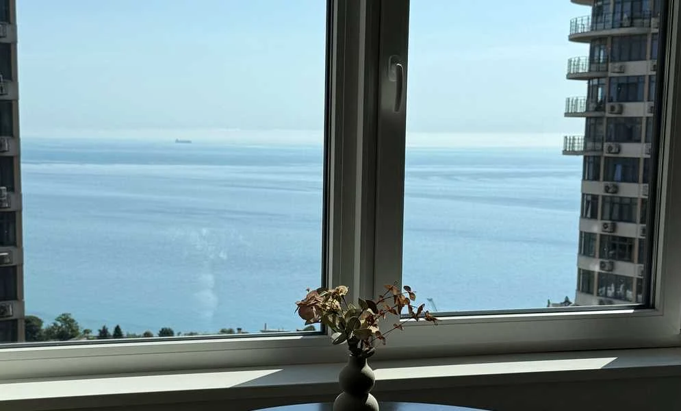 Студія у ЖК Тридцять друга перлина: вид на море, 5 хв до пляжів