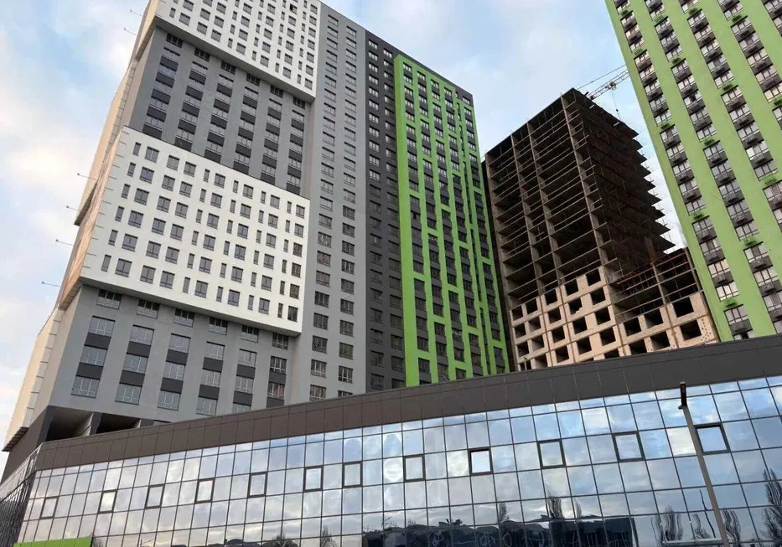 1-кімнатна квартира, Харківський Масив: новобудова, кухня 17.31 м² - фото 1