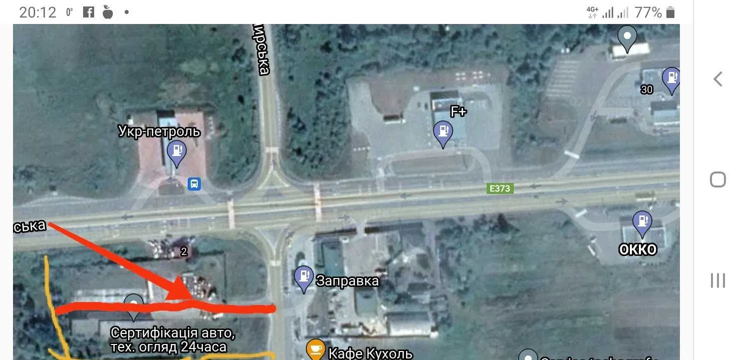 Гараж, Варшавська траса: 0,9 га, паркінг TIR, підстанція 100 кВт, фото 4