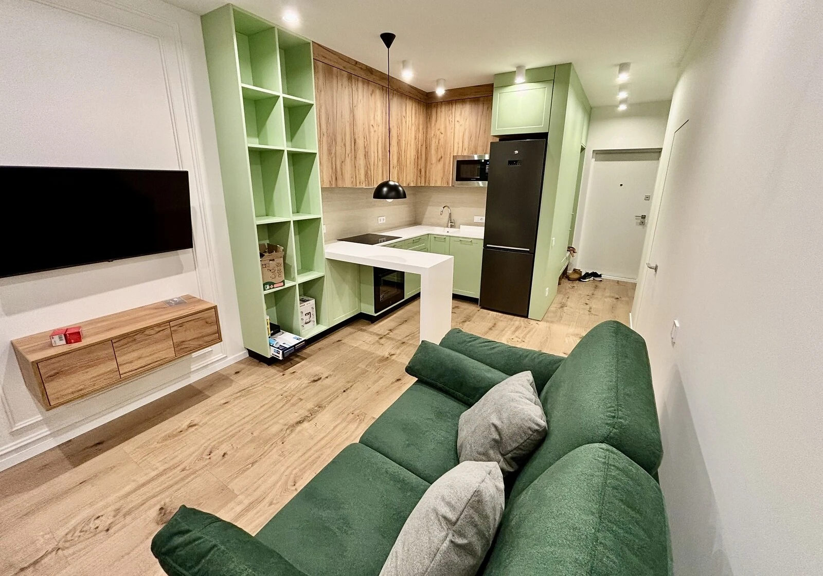 1-кімнатна квартира, Теремки-1: дизайнерський ремонт, метро Теремки, фото 2