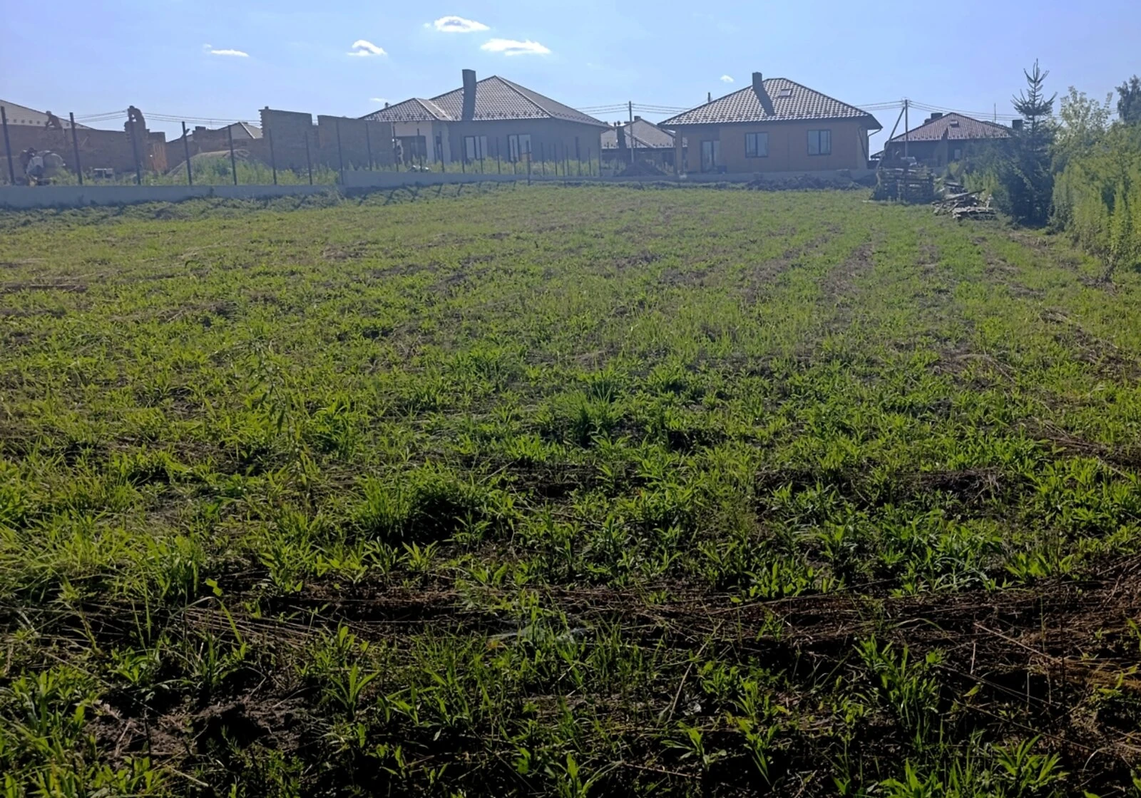 Ділянка 10 соток, Тарасове: житлова забудова, газ і електрика, фото 3