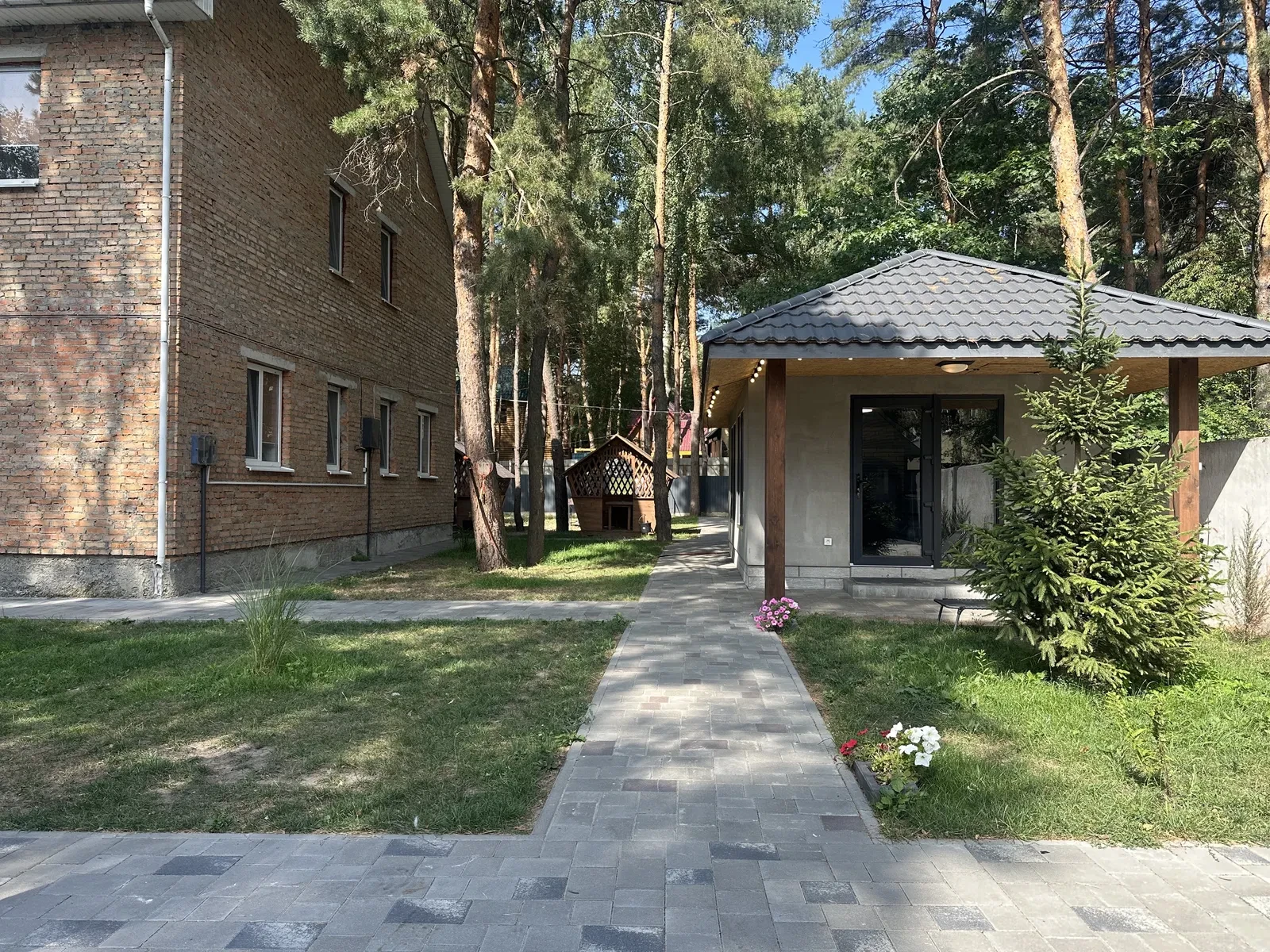 База відпочинку, Хрінники: перша лінія, піщаний пляж, сосновий ліс, фото 2