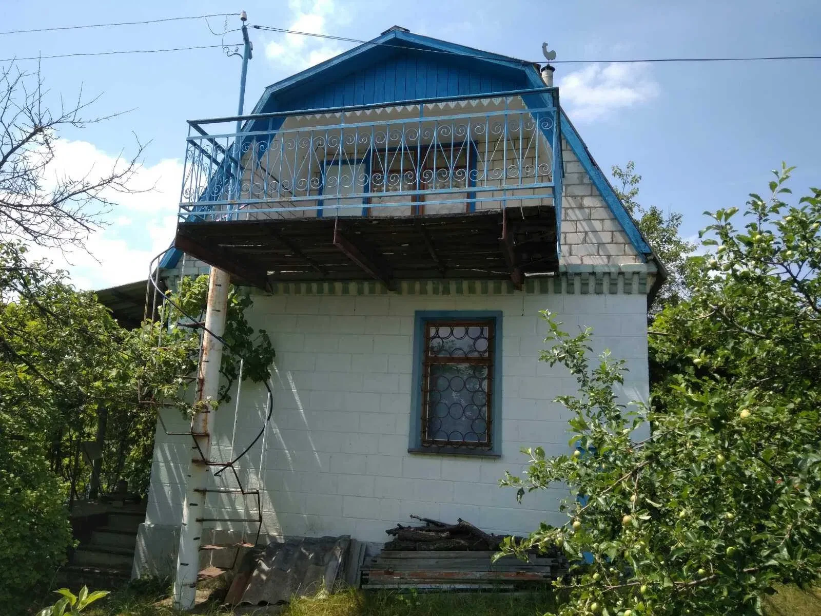 Дача, Геївка: 6 соток, камін, газ