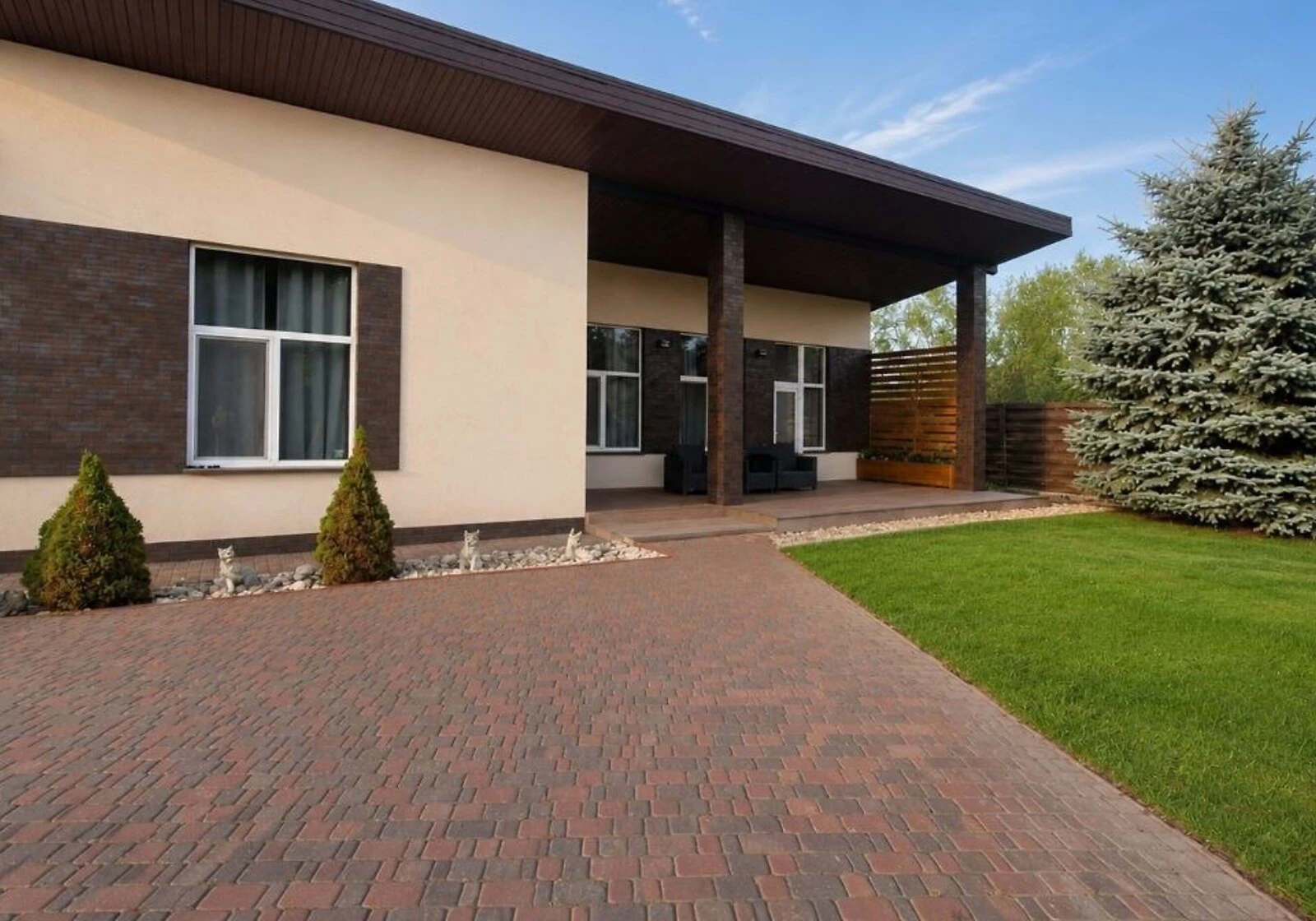 Будинок, Гореничі: тераса, камін, свердловина - фото 1