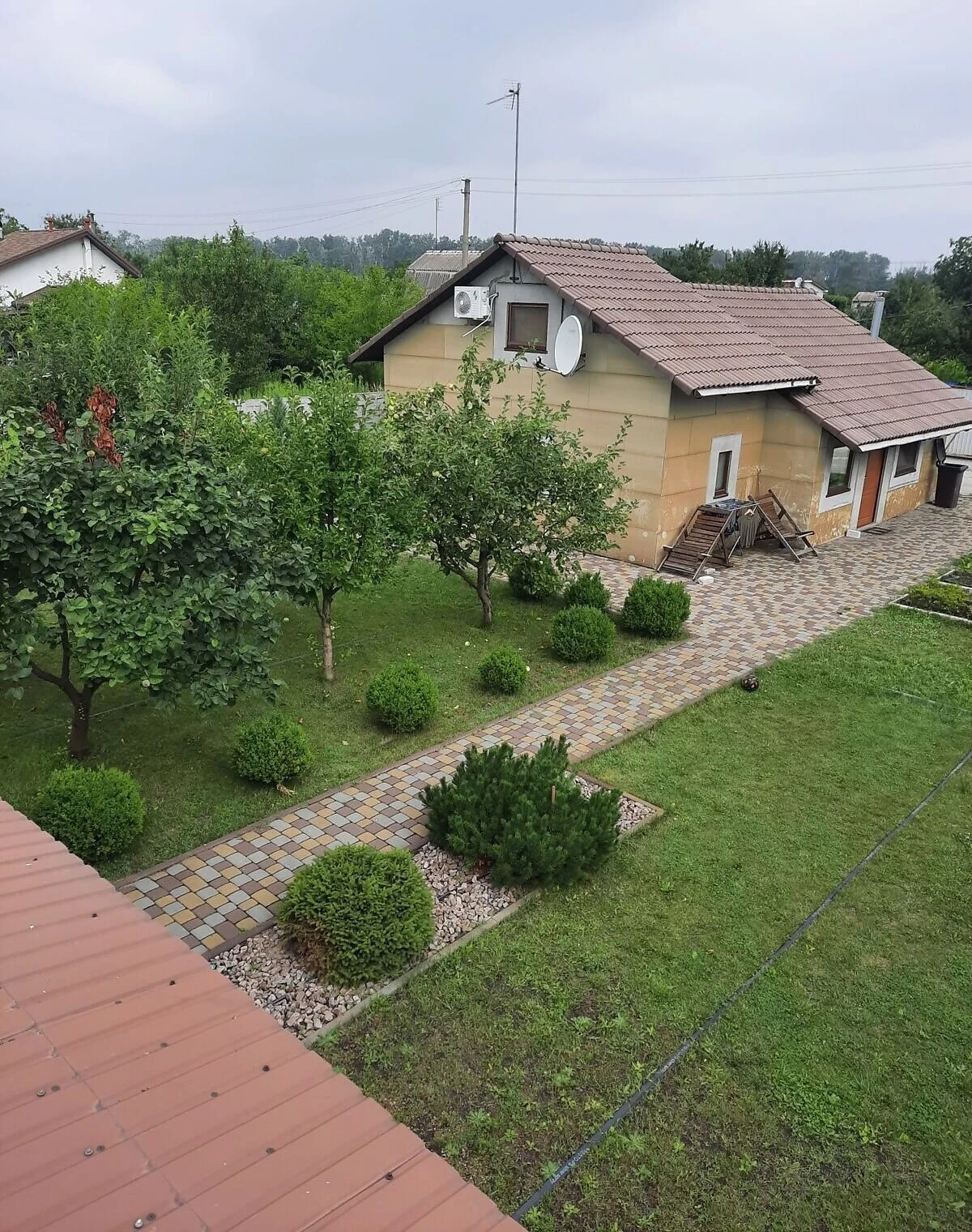 Дача, Горішні Плавні: камін, підігрів підлоги - фото 2