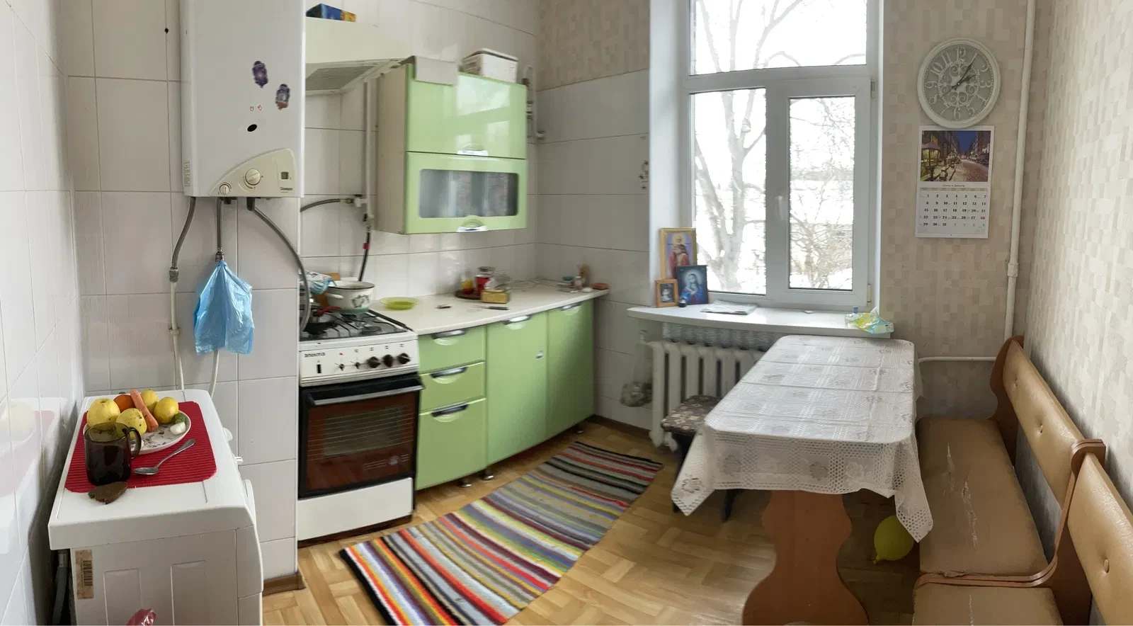 2-комнатная квартира, Гребёнка: евроремонт, обмен на Лубны, фото 5